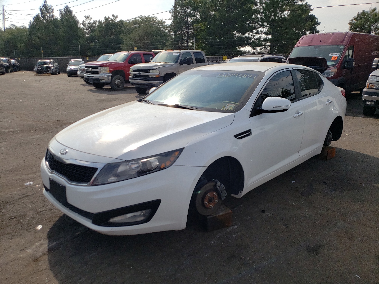 Photo 2 from auction – 2013 KIA OPTIMA LX with VIN 5XXGM4A74DG223474