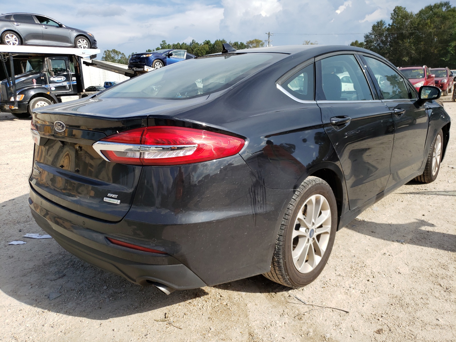 Photo 4 from auction – 2020 FORD FUSION SE with VIN 3FA6P0HD0LR184640