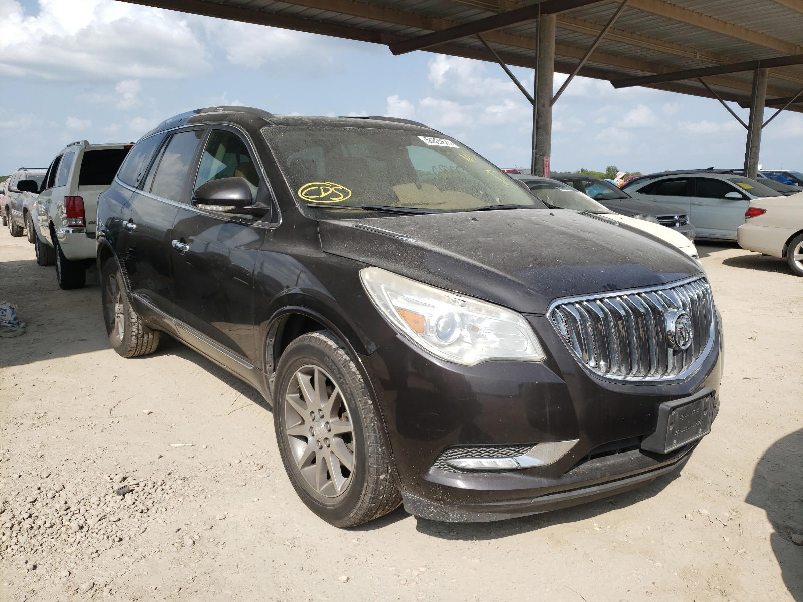 BUICK ENCLAVE 2014 with VIN 5GAKRBKD1EJ231468 - Photo from auction