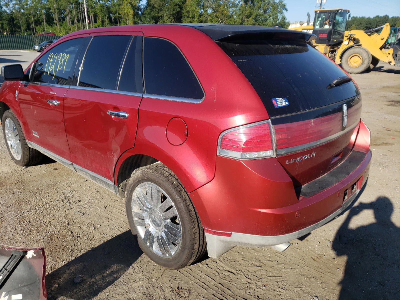 Photo 3 from auction – 2008 LINCOLN MKX with VIN 2LMDU68C08BJ06269