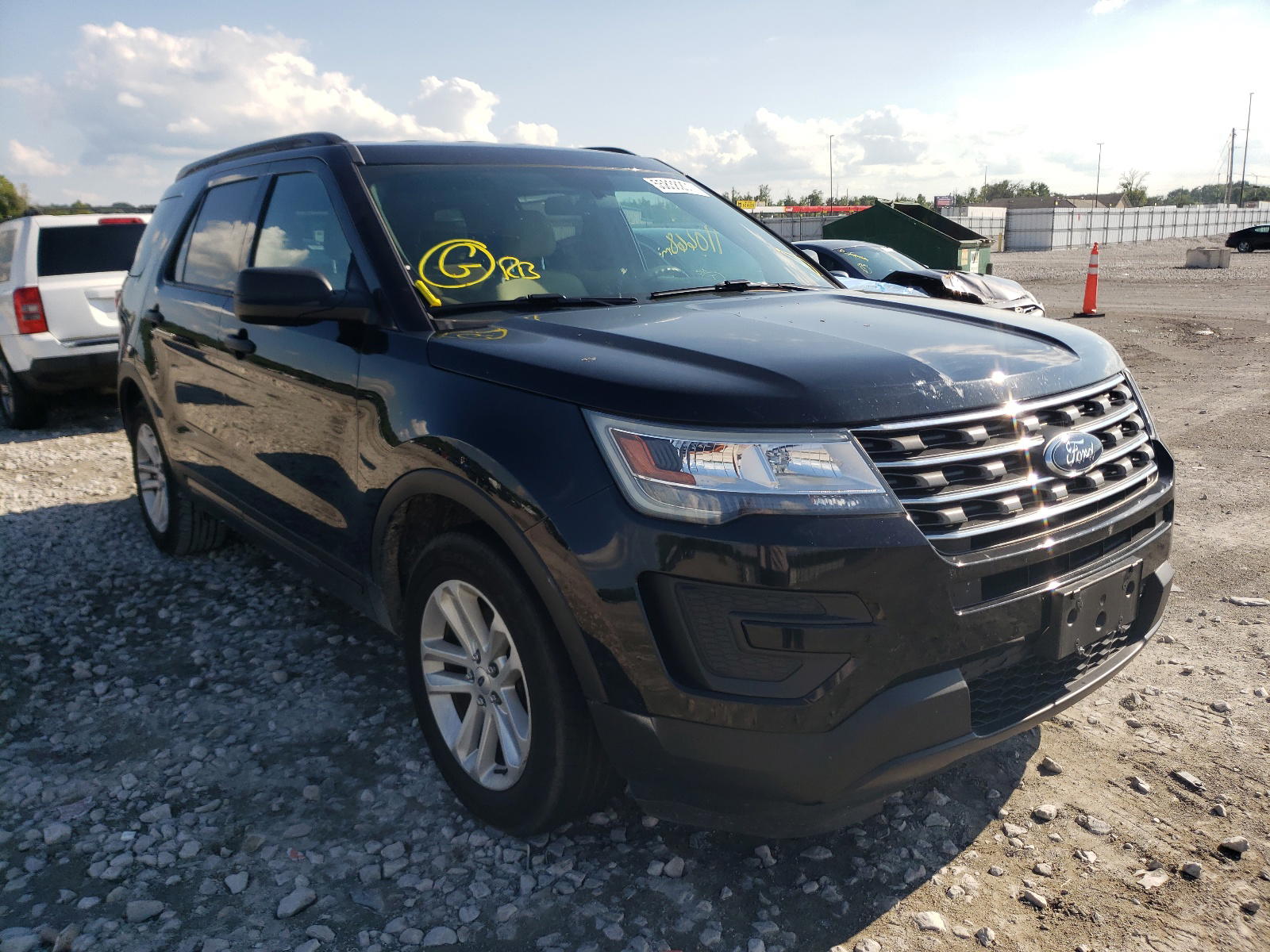 FORD EXPLORER 2017 with VIN 1FM5K7BH0HGC58240 - Photo from auction
