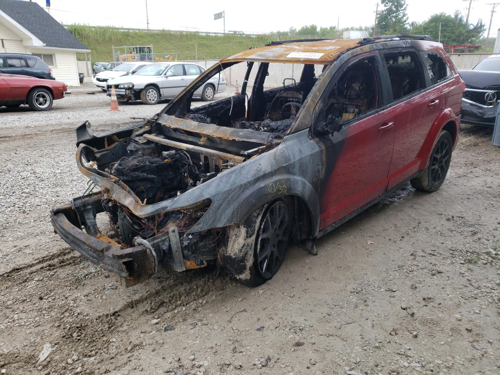 Photo 2 from auction – 2017 DODGE JOURNEY with VIN 3C4PDDEG3HT696416