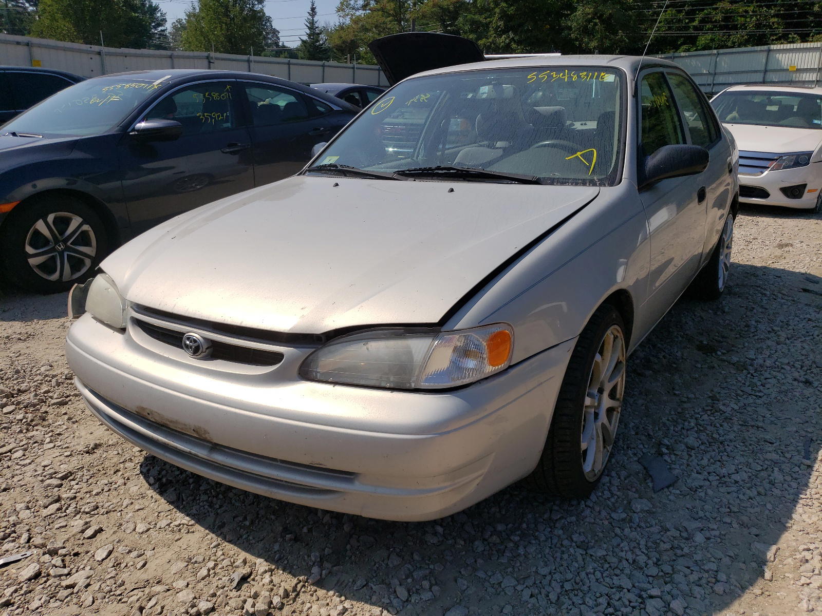 Photo 2 from auction – 2000 TOYOTA COROLLA VE with VIN 2T1BR12E8YC333951