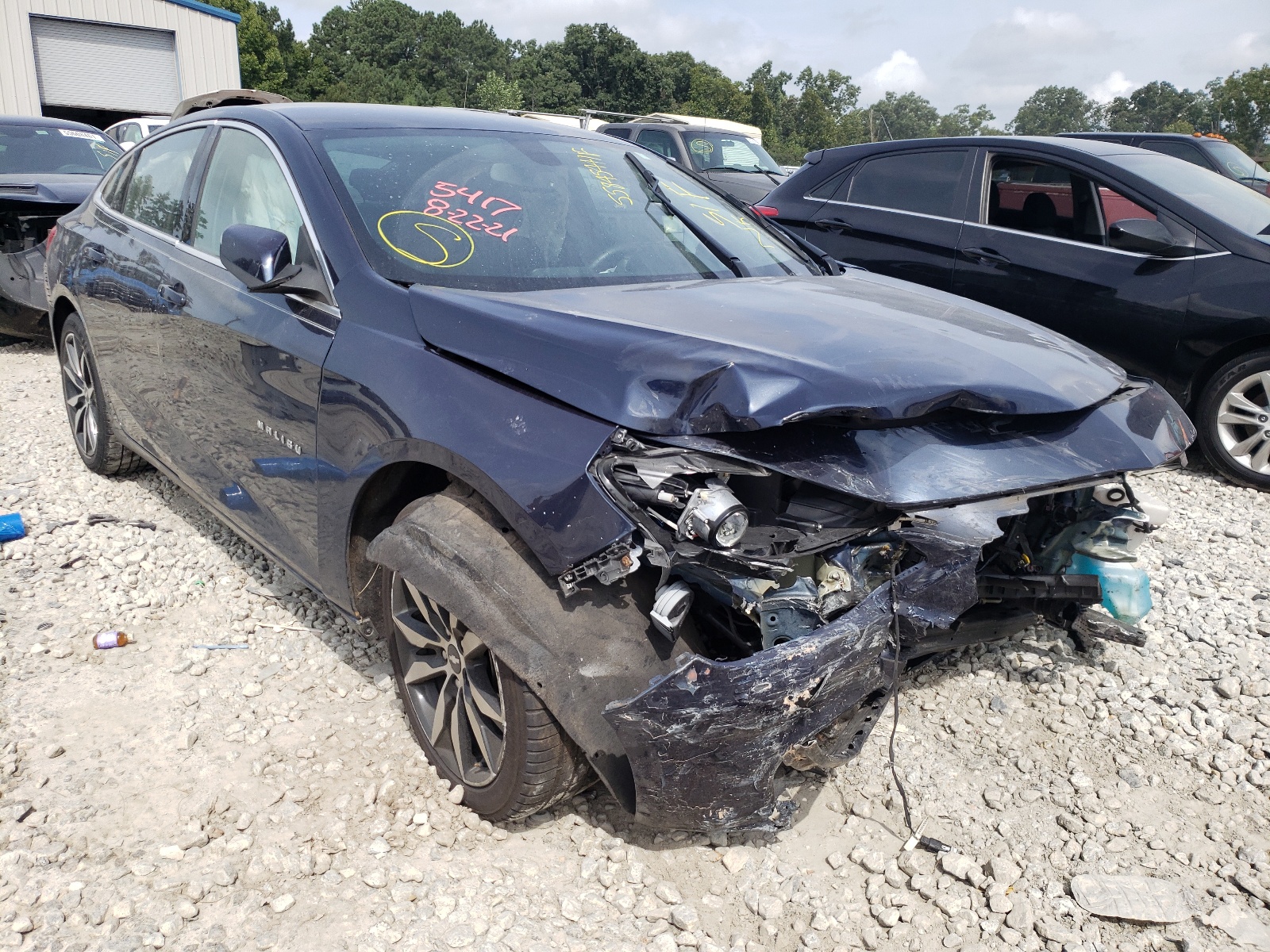 CHEVROLET MALIBU LT 2017 with VIN 1G1ZE5STXHF285417 - Photo from auction