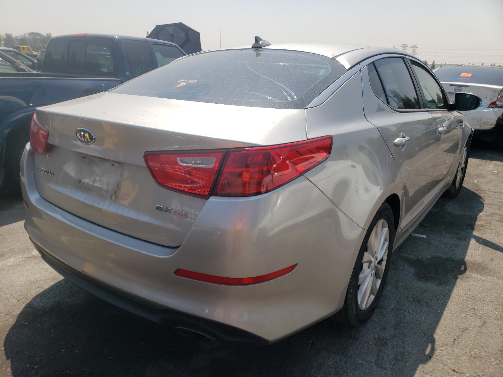 Photo 4 from auction – 2014 KIA OPTIMA EX with VIN 5XXGN4A79EG276220