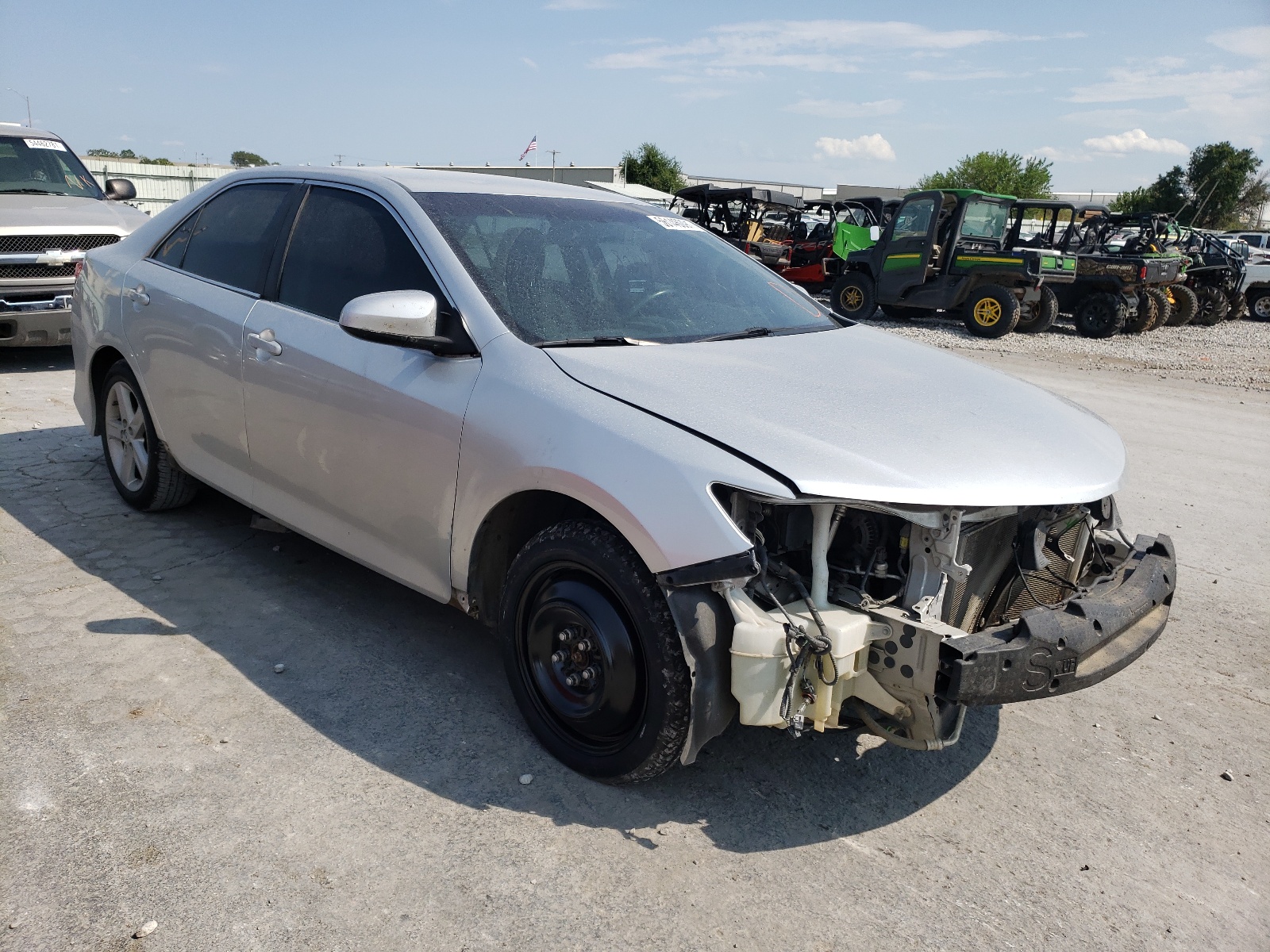 TOYOTA CAMRY L 2013 with VIN 4T1BF1FK0DU237412 - Photo from auction