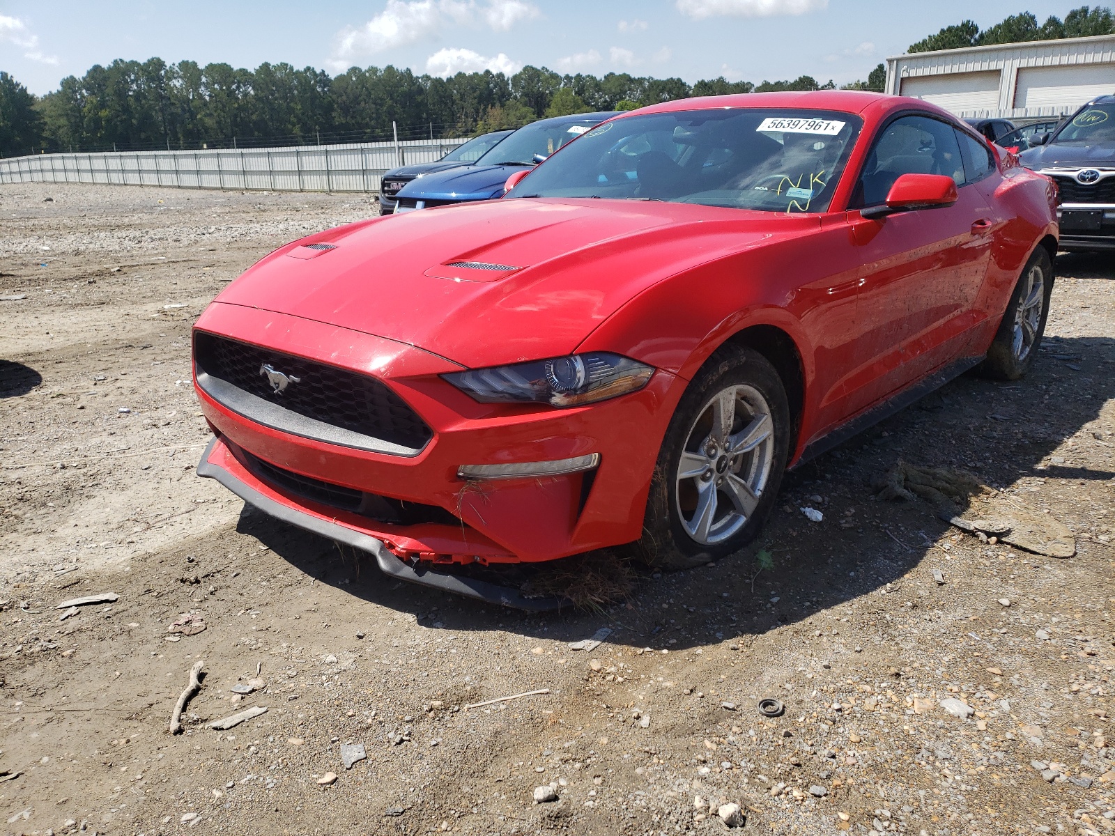 Photo 2 from auction – 2020 FORD MUSTANG with VIN 1FA6P8TH8L5149663