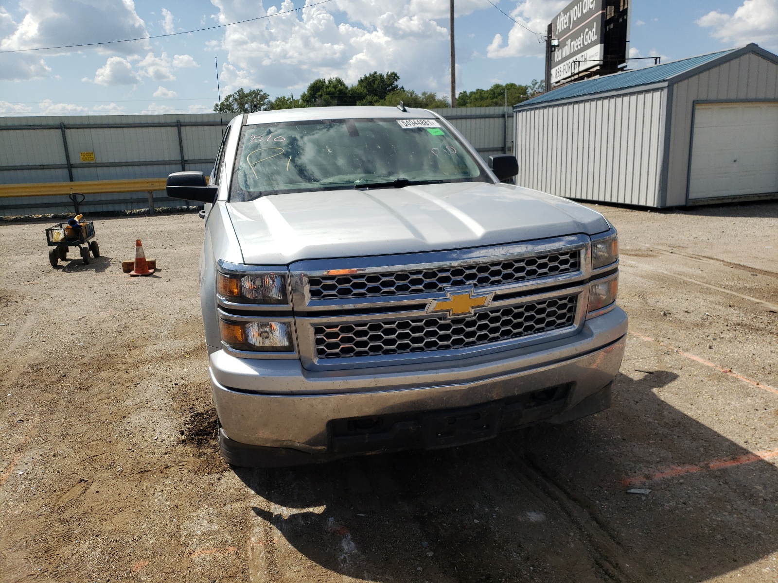 Photo 9 from auction – 2014 CHEVROLET SILVERADO with VIN 3GCUKREH5EG389056