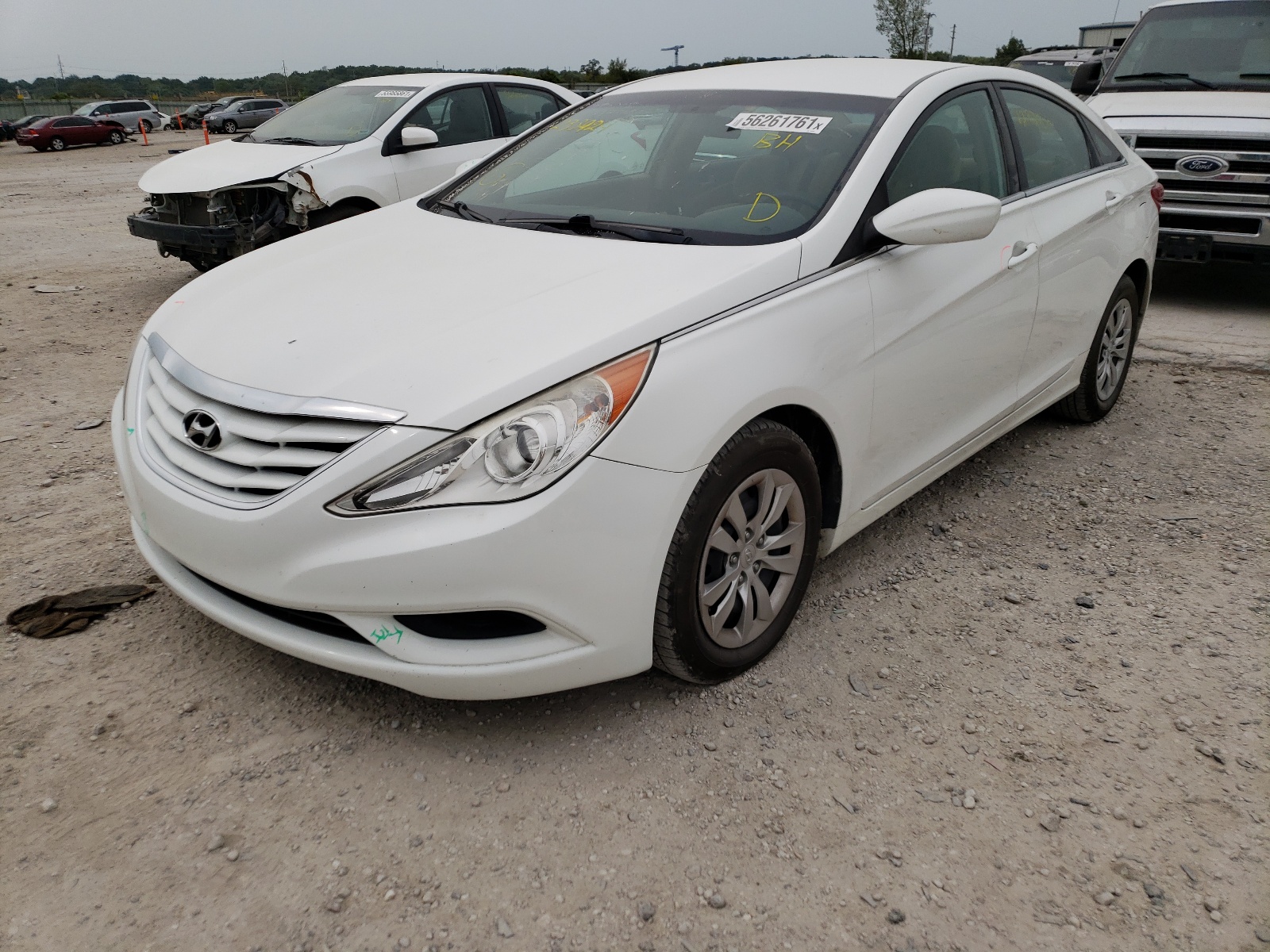 Photo 2 from auction – 2011 HYUNDAI SONATA GLS with VIN 5NPEB4ACXBH233924