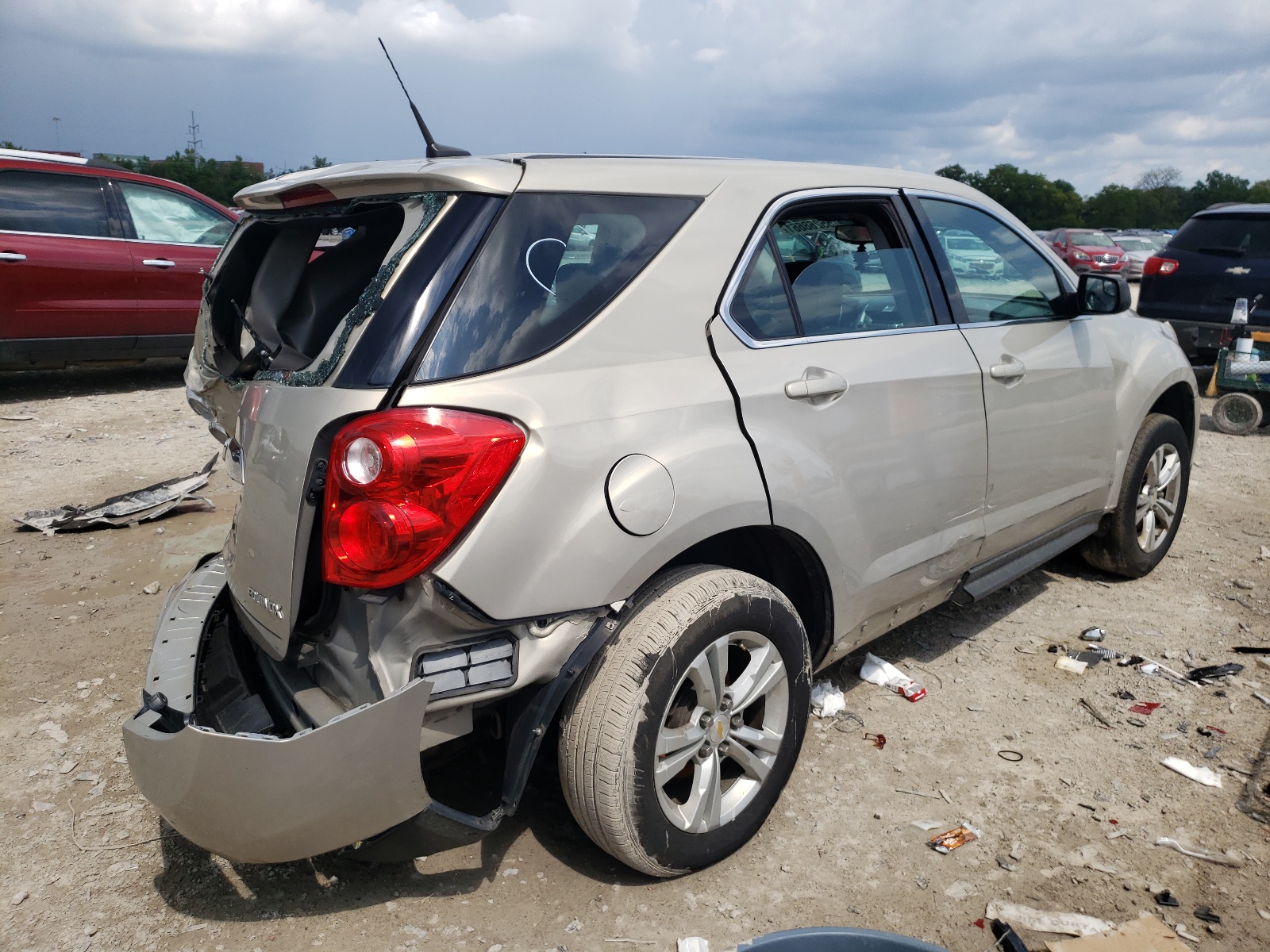 Photo 4 from auction – 2012 CHEVROLET EQUINOX LS with VIN 2GNALBEK4C6318448