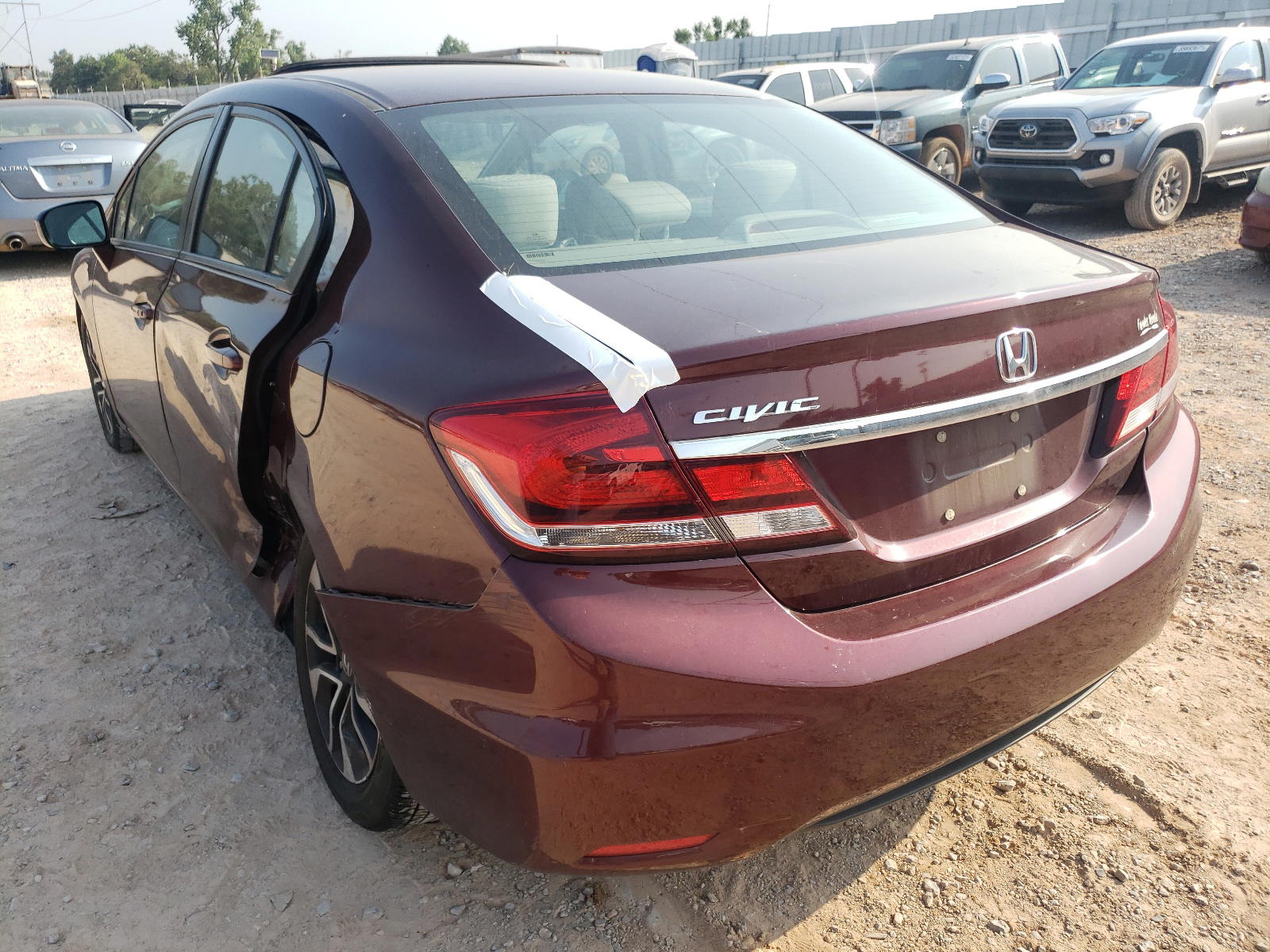 Photo 3 from auction – 2015 HONDA CIVIC EX with VIN 19XFB2F81FE026233