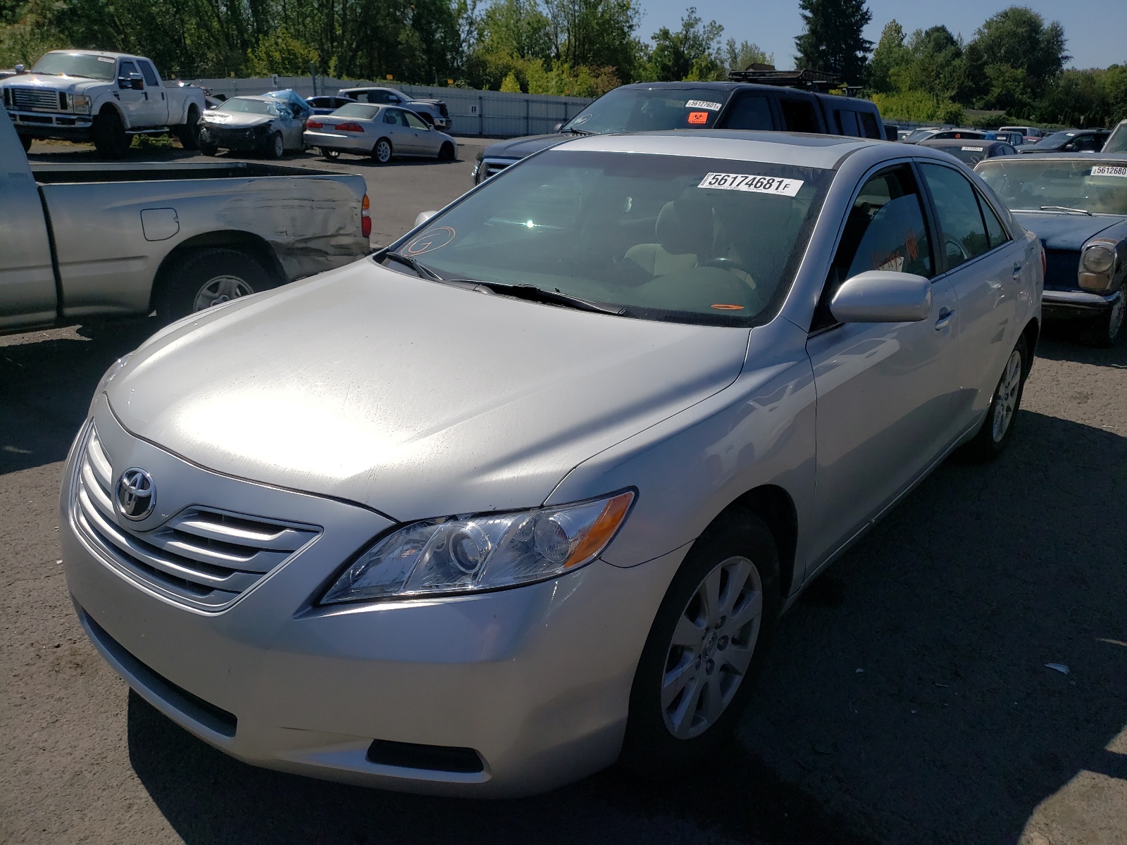 Photo 2 from auction – 2009 TOYOTA CAMRY BASE with VIN 4T1BE46K19U319757