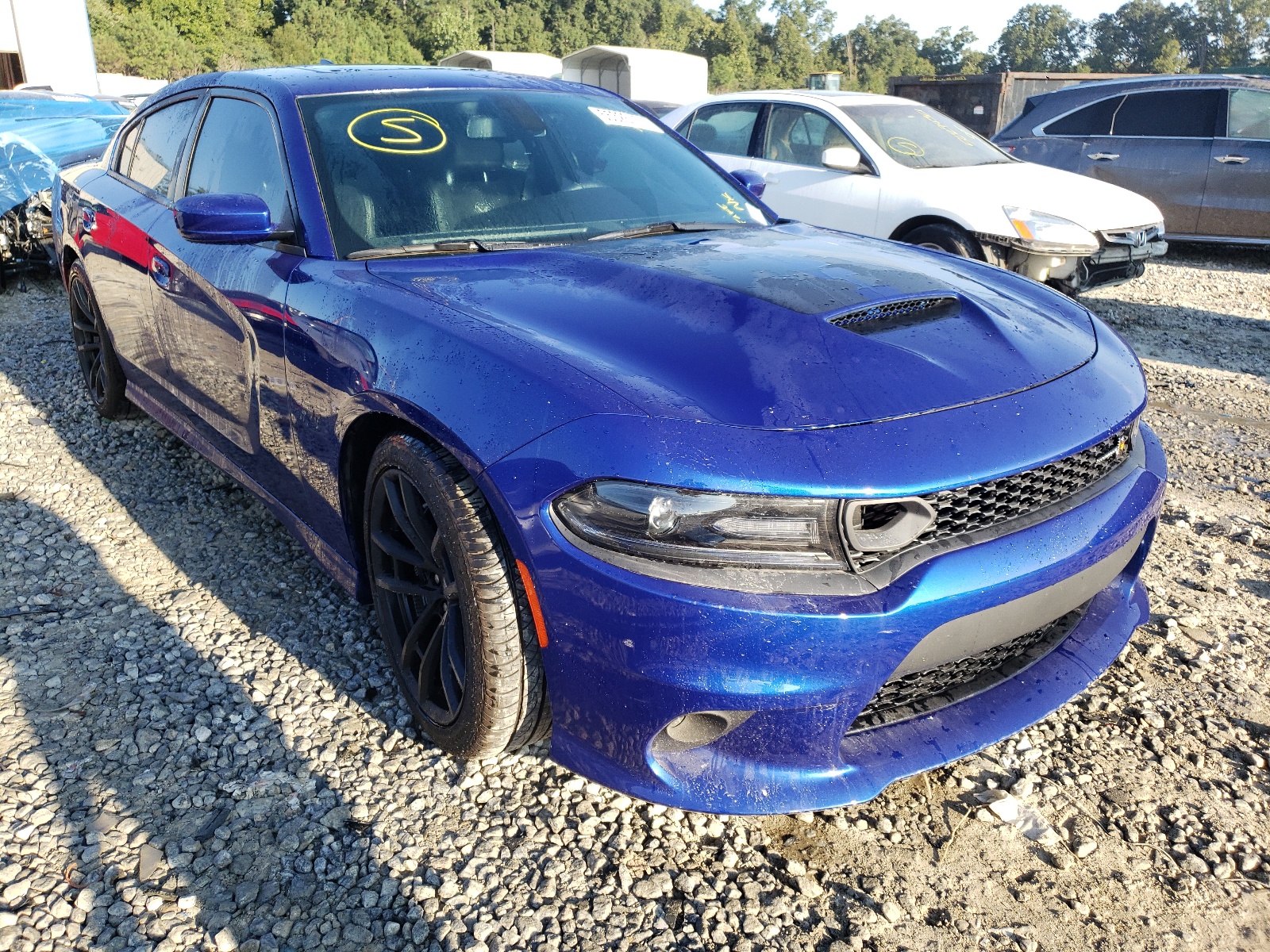 DODGE CHARGER SC 2020 with VIN 2C3CDXGJ7LH228347 - Photo from auction