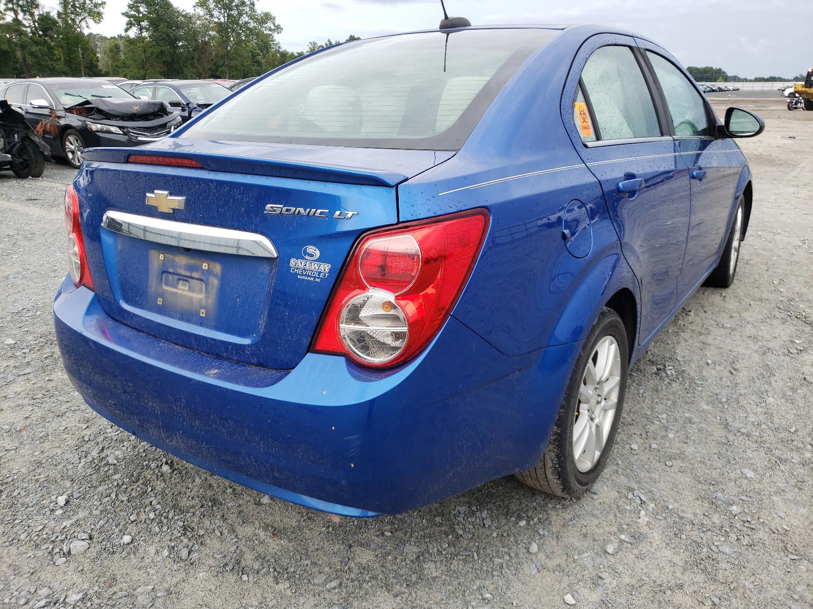Photo 4 from auction – 2016 CHEVROLET SONIC with VIN 1G1JC5SH7G4170024