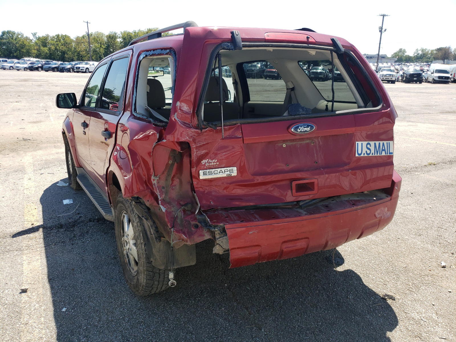 Photo 9 from auction – 2010 FORD ESCAPE XLT with VIN 1FMCU9D76AKB54887