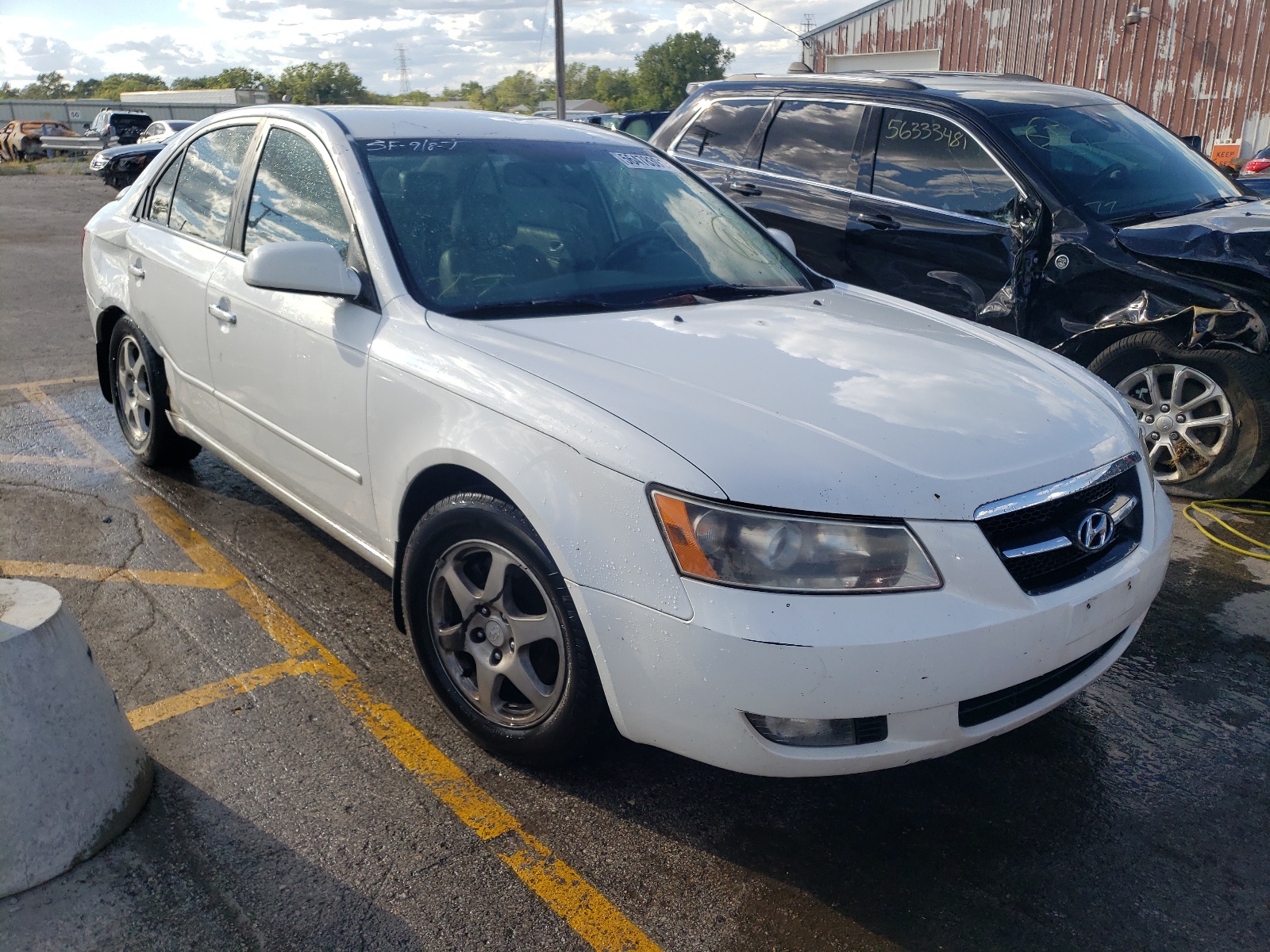 Photo 1 from auction – 2007 HYUNDAI SONATA SE with VIN 5NPEU46F57H155458