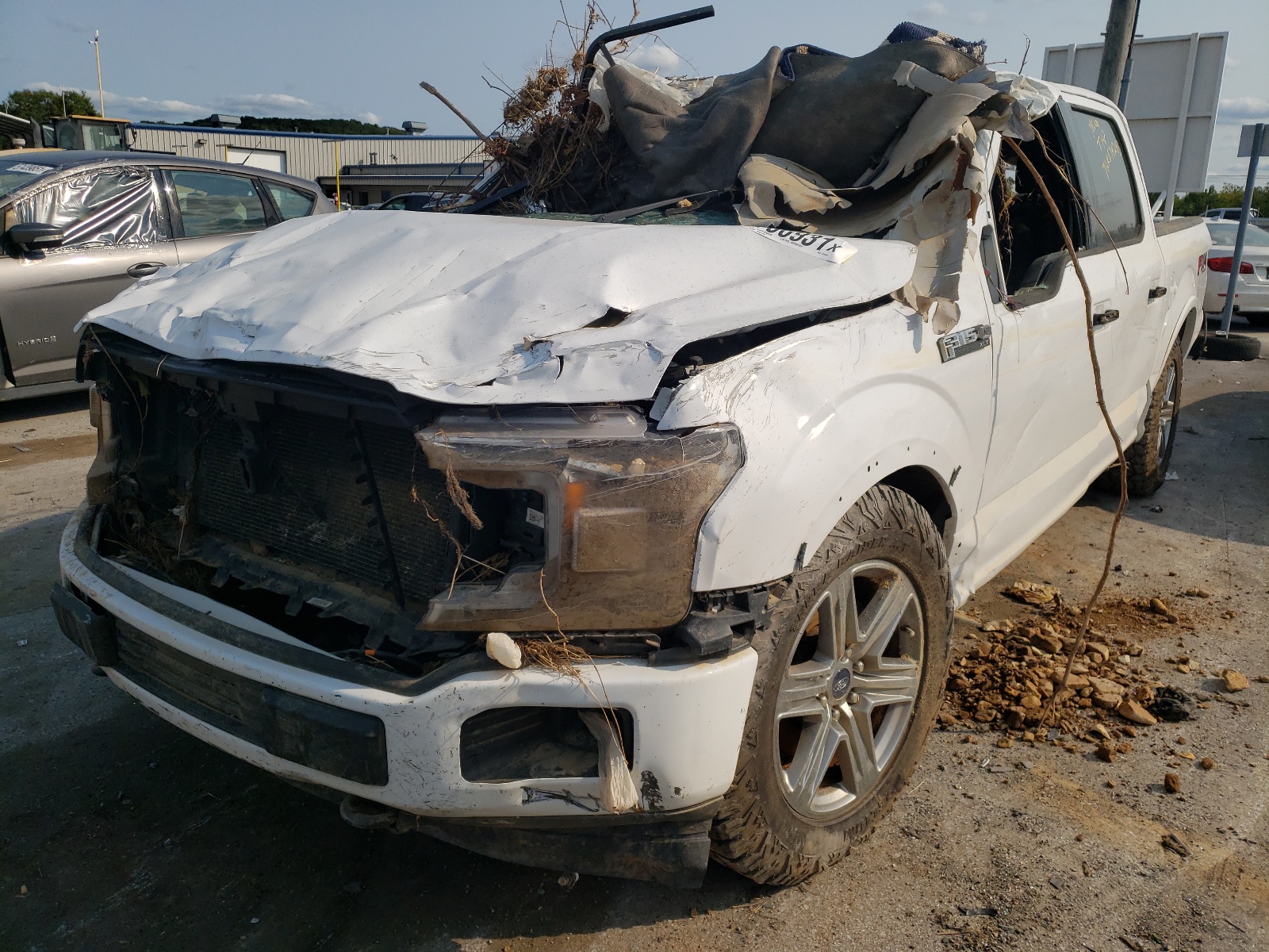 Photo 2 from auction – 2018 FORD F150 SUPER with VIN 1FTEW1E57JKE34243