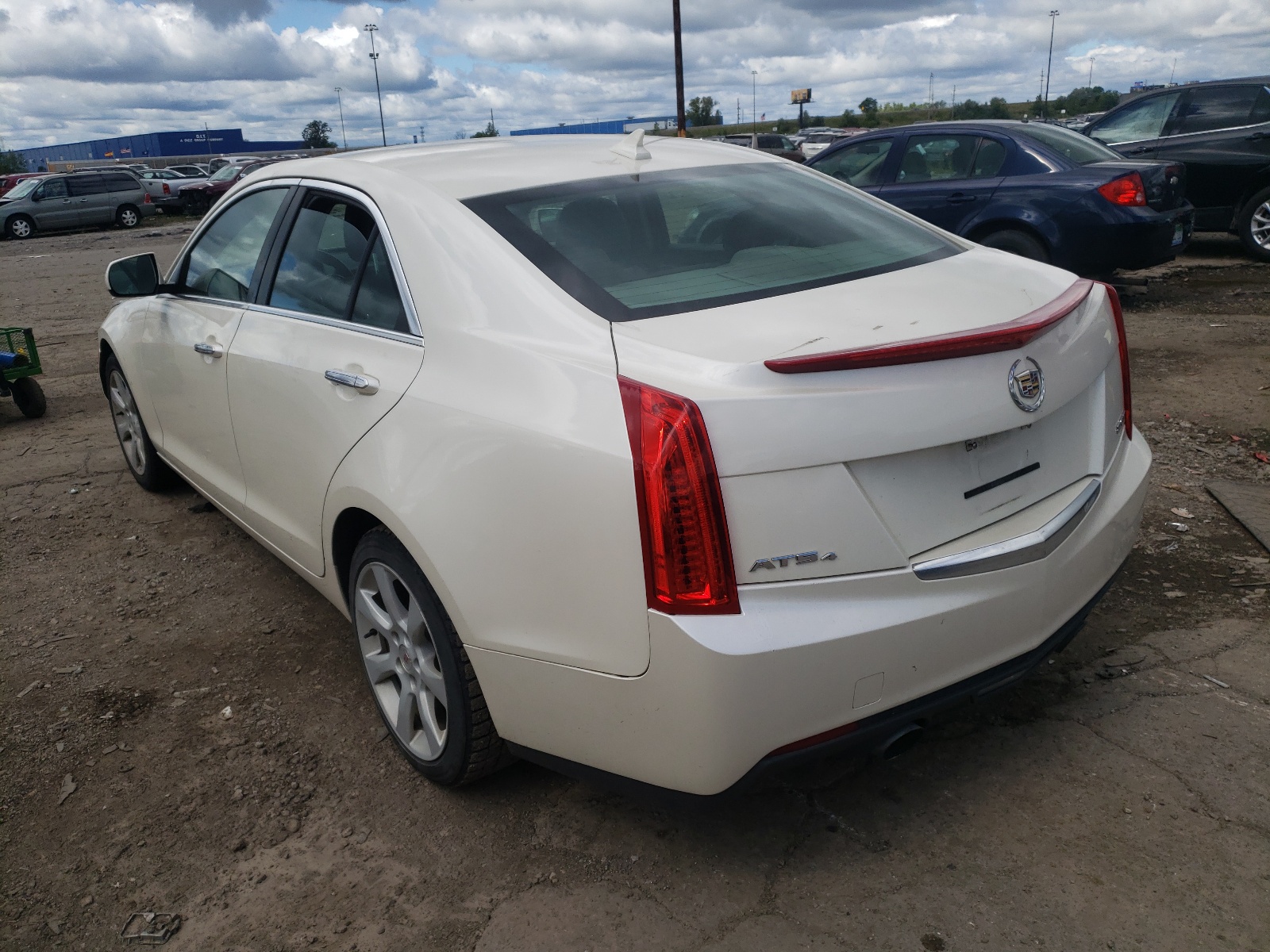 Photo 3 from auction – 2014 CADILLAC ATS with VIN 1G6AG5RXXE0109900