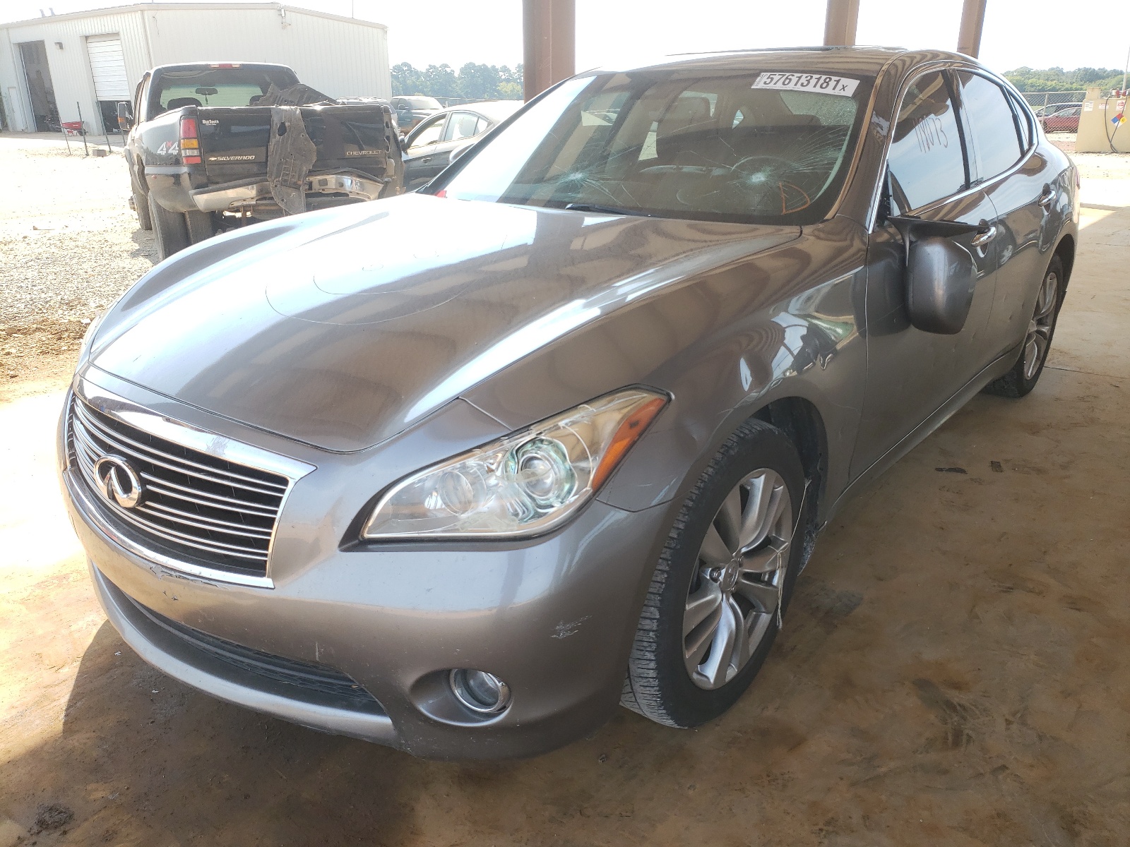 Photo 2 from auction – 2012 INFINITI M37 with VIN JN1BY1AP5CM332521