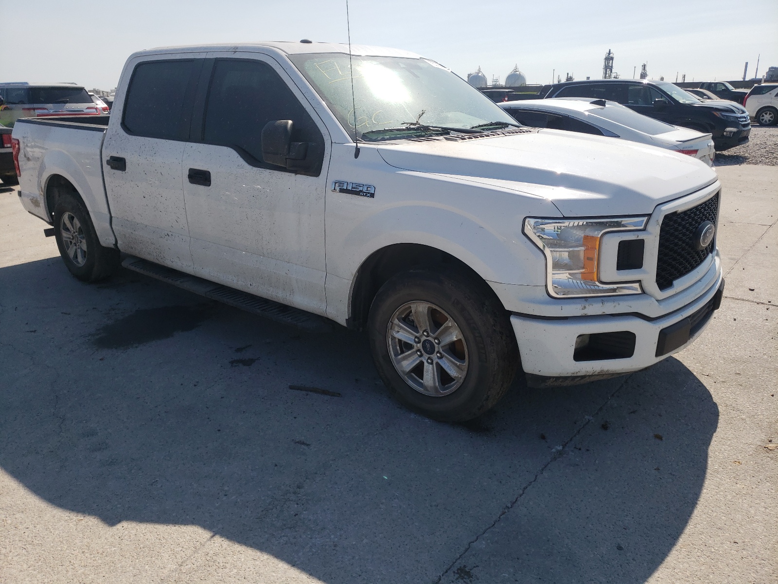 FORD F150 SUPER 2019 with VIN 1FTEW1C50KKC64764 - Photo from auction