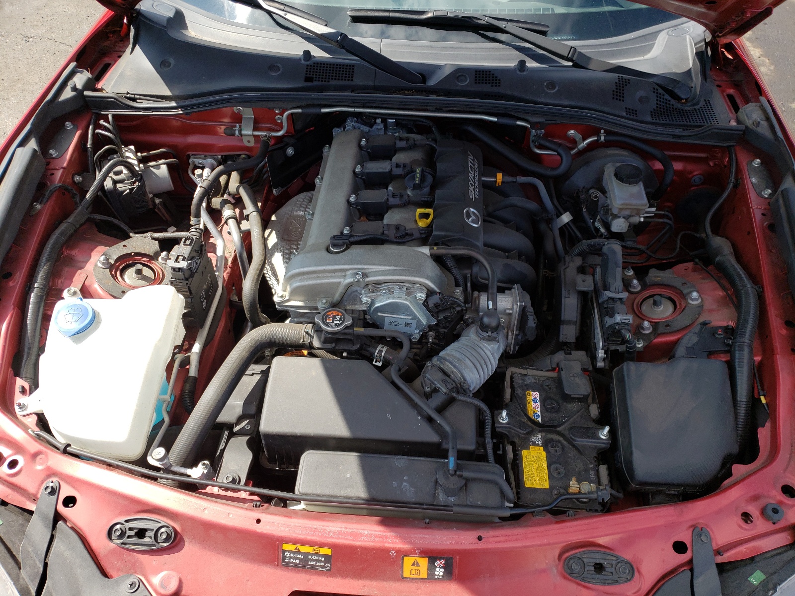 Photo 7 from auction – 2016 MAZDA MX-5 MIATA with VIN JM1NDAD7XG0108871