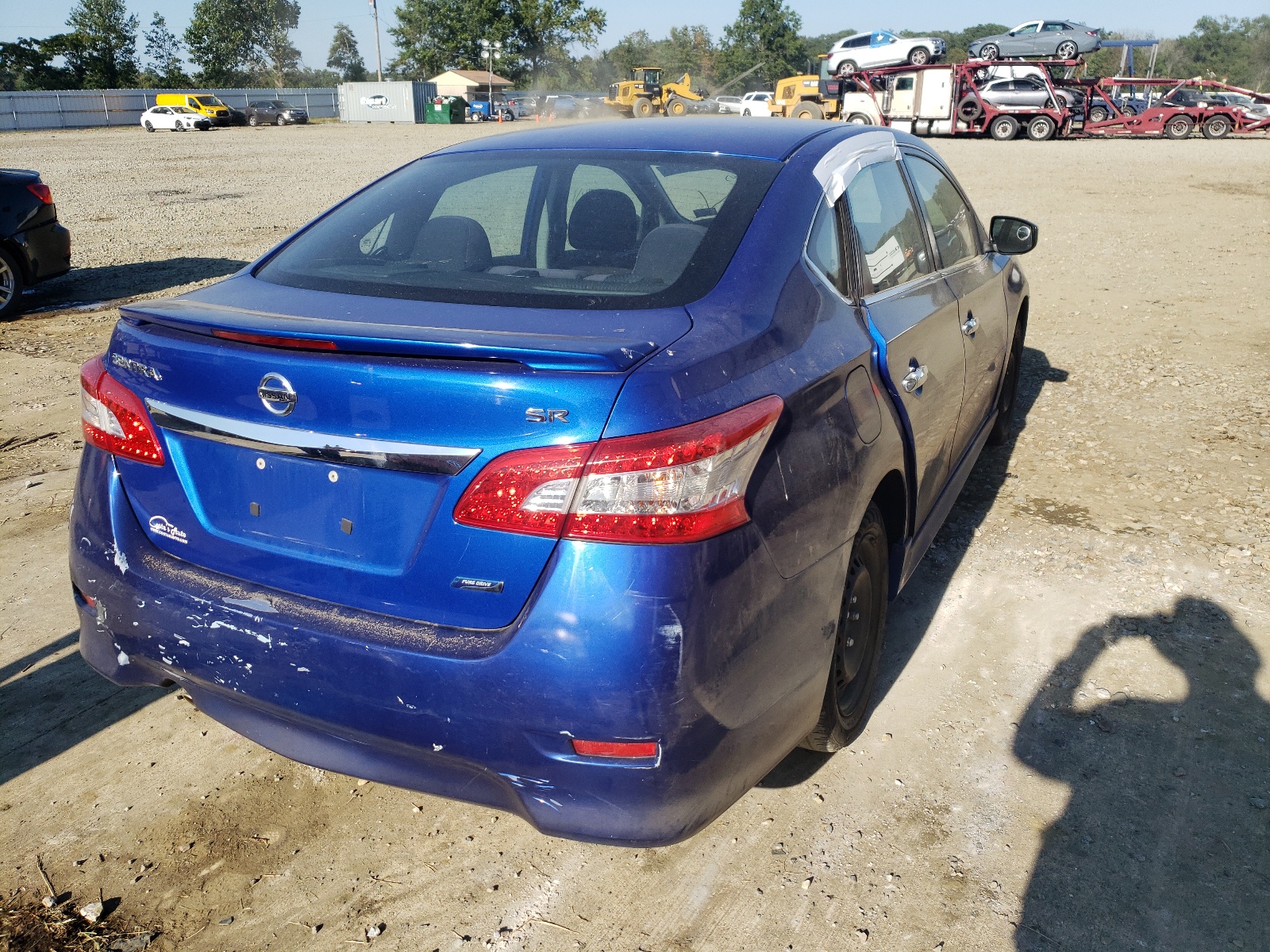 Photo 4 from auction – 2013 NISSAN SENTRA S with VIN 3N1AB7AP8DL683435