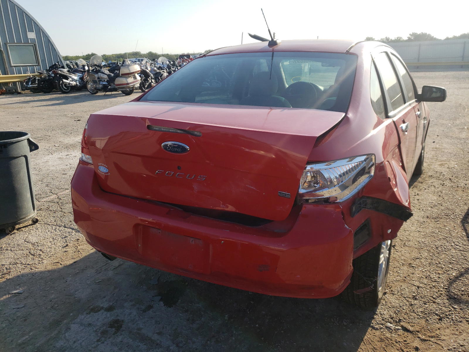 Photo 9 from auction – 2008 FORD FOCUS SE with VIN 1FAHP35N88W217038