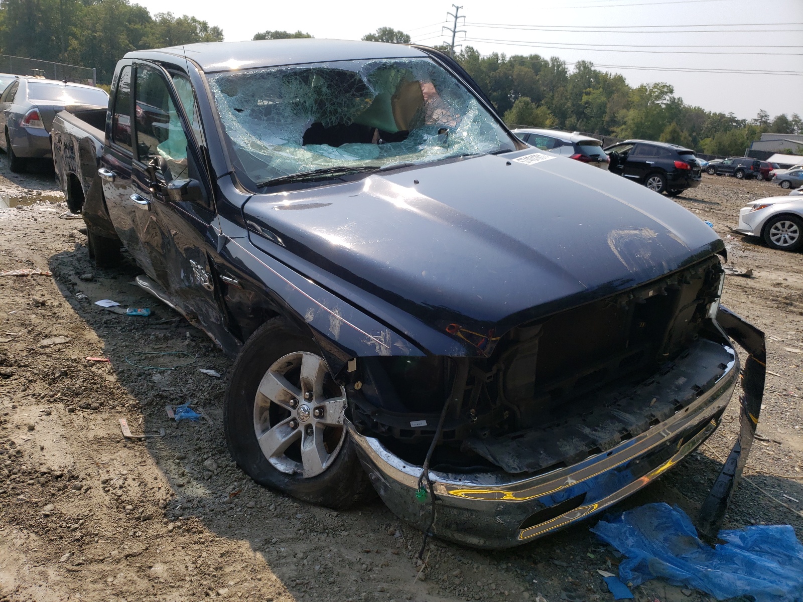Photo 1 from auction – 2013 RAM 1500 SLT with VIN 1C6RR7GT5DS610760
