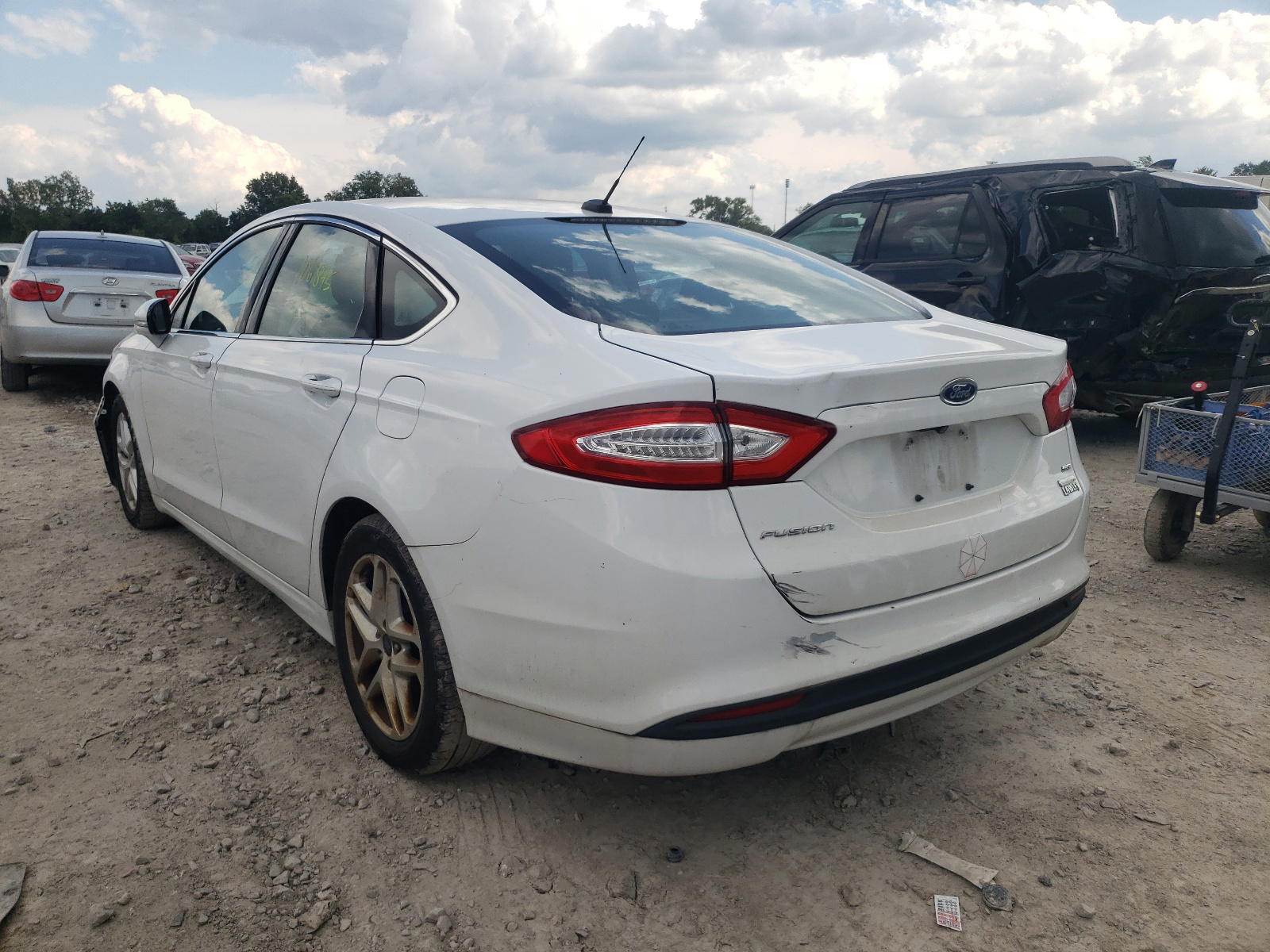 Photo 3 from auction – 2015 FORD FUSION SE with VIN 3FA6P0HD5FR139181