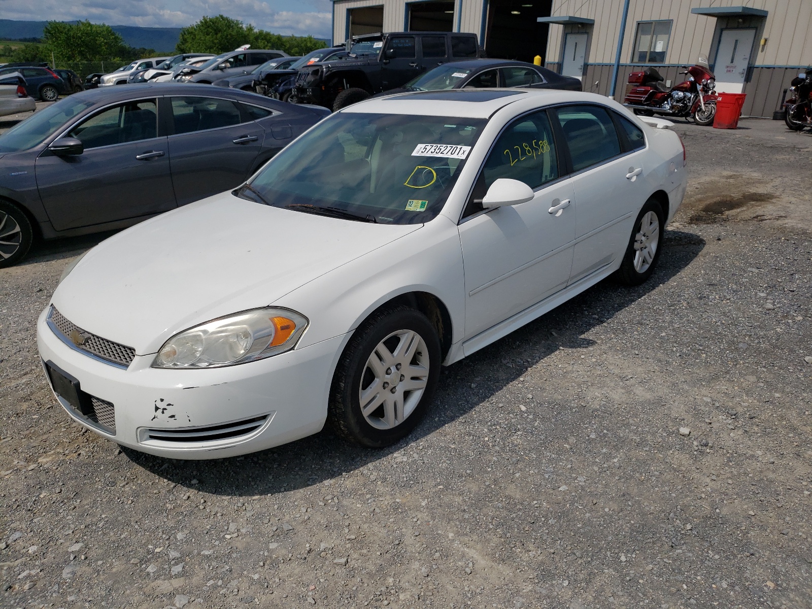 Photo 2 from auction – 2013 CHEVROLET IMPALA LT with VIN 2G1WG5E36D1193831