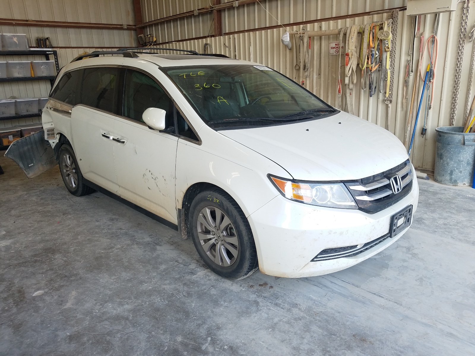 HONDA ODYSSEY EX 2014 with VIN 5FNRL5H67EB112940 - Photo from auction