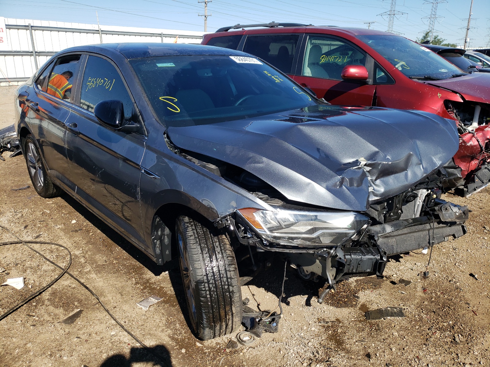 Photo 1 from auction – 2019 VOLKSWAGEN JETTA S with VIN 3VWCB7BU0KM272898