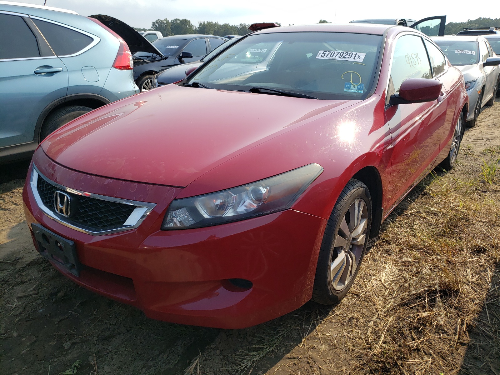 Photo 2 from auction – 2010 HONDA ACCORD EX with VIN 1HGCS1A74AA012514