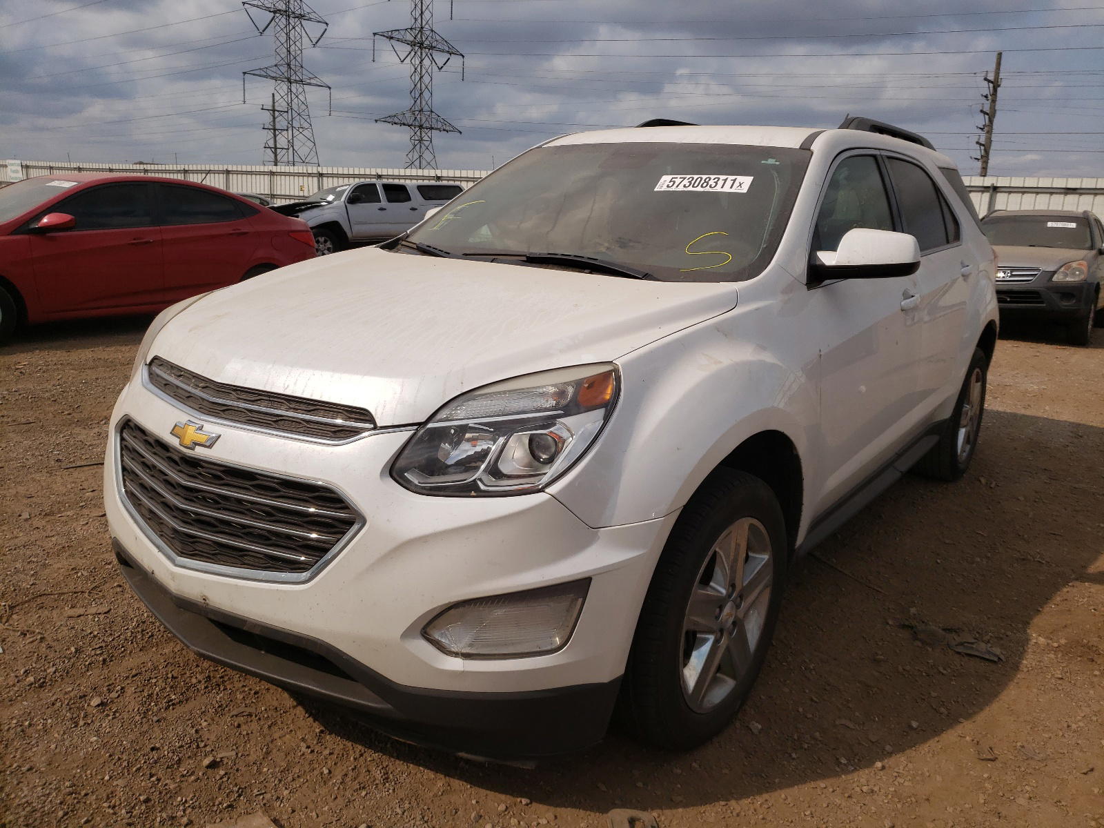 Photo 2 from auction – 2016 CHEVROLET EQUINOX LT with VIN 2GNALCEK2G1132741