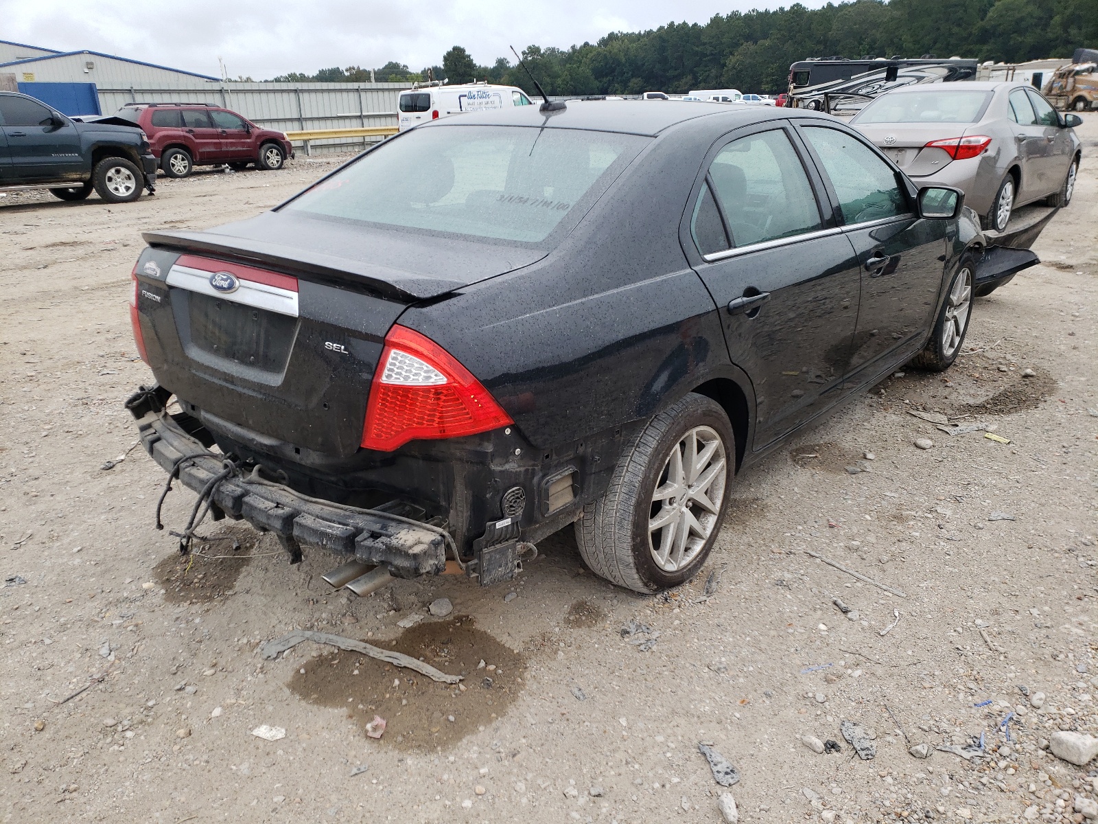 Photo 4 from auction – 2011 FORD FUSION SEL with VIN 3FAHP0JA7BR283558