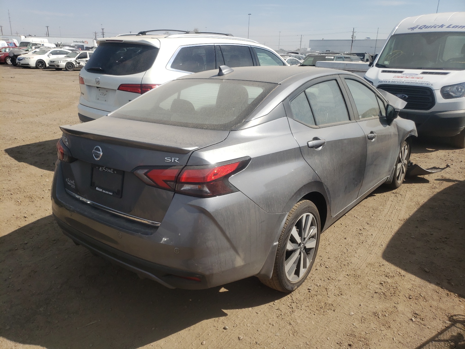 Photo 4 from auction – 2020 NISSAN VERSA SR with VIN 3N1CN8FV6LL858762