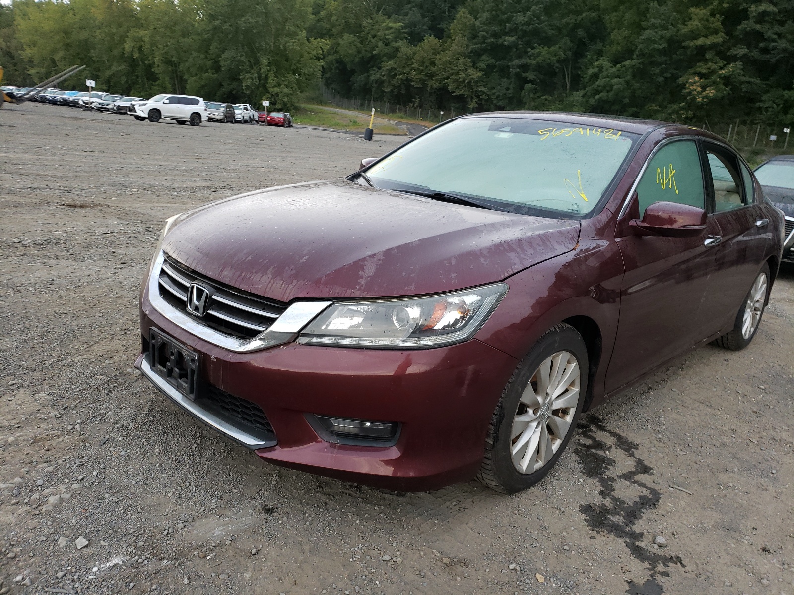 Photo 2 from auction – 2015 HONDA ACCORD EXL with VIN 1HGCR3F84FA015736