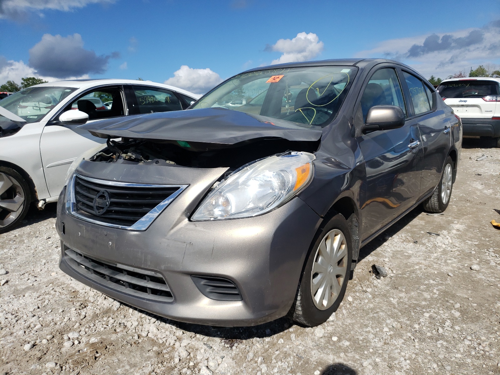 Photo 2 from auction – 2012 NISSAN VERSA S with VIN 3N1CN7AP0CL888861