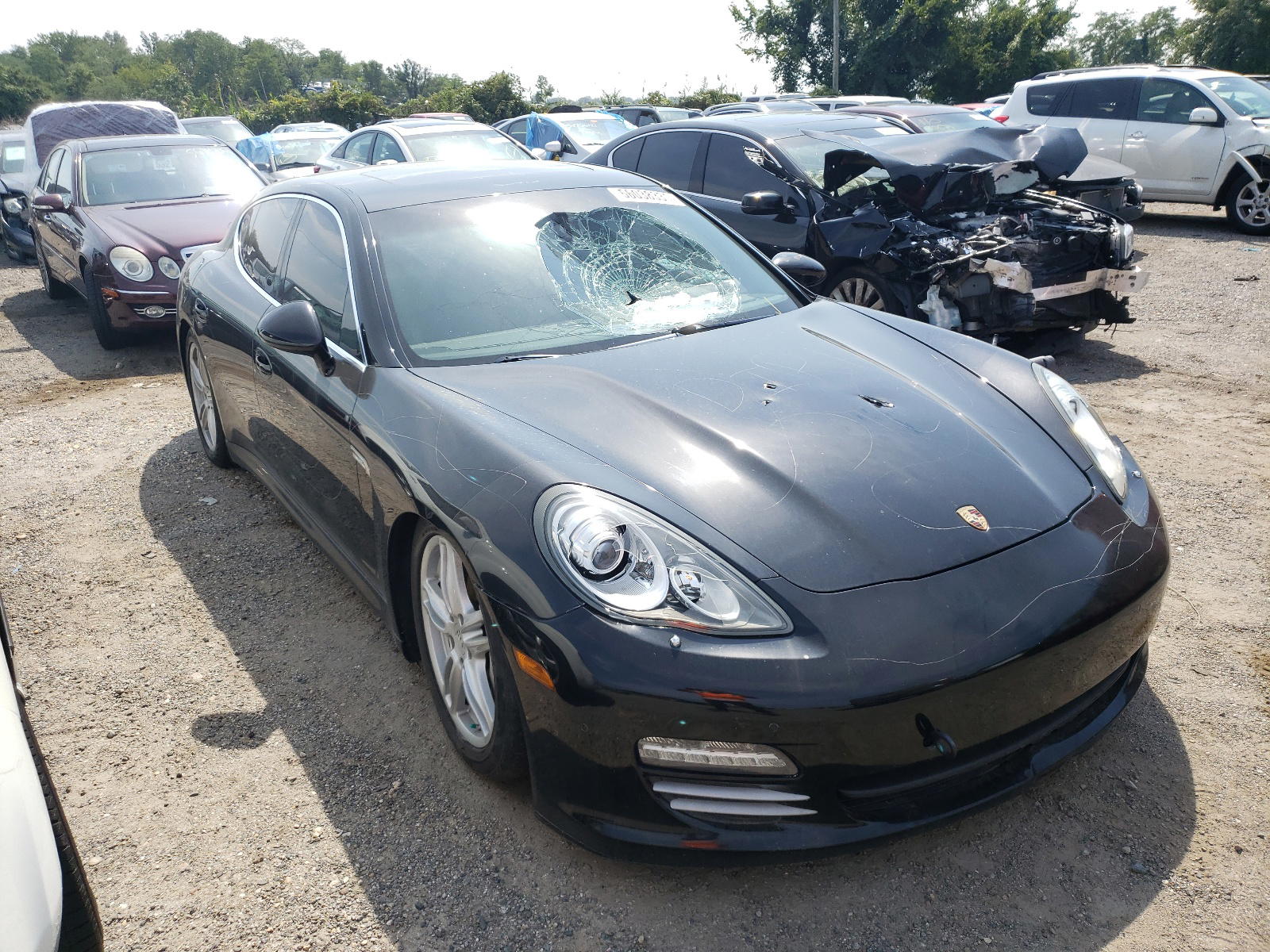 PORSCHE PANAMERA S 2011 with VIN WP0AB2A77BL060056 - Photo from auction