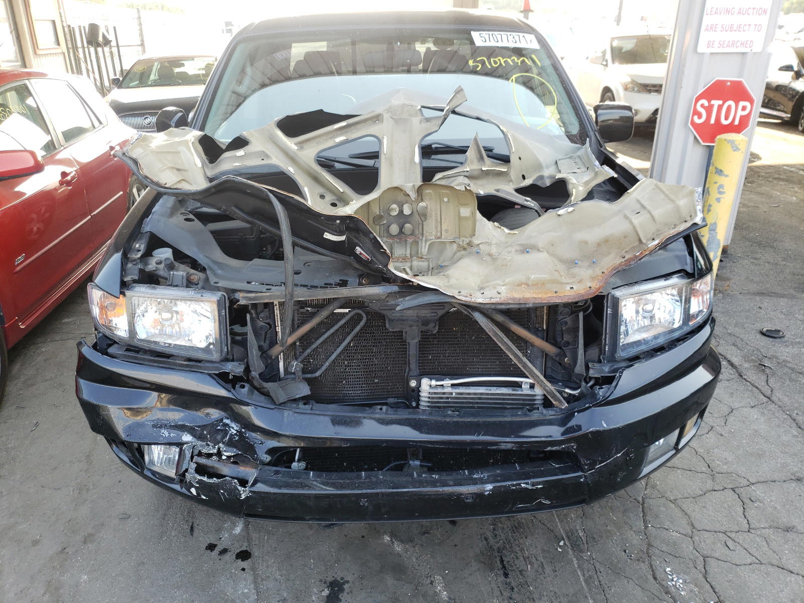 Photo 9 from auction – 2014 HONDA RIDGELINE with VIN 5FPYK1F61EB005786