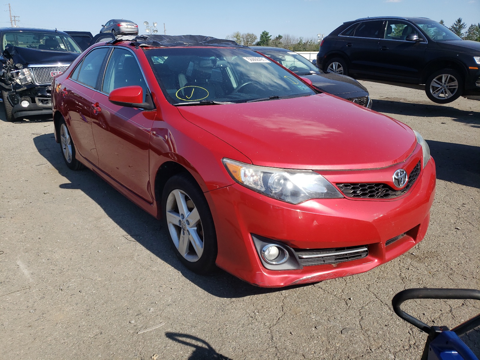TOYOTA CAMRY L 2014 with VIN 4T1BF1FK9EU834253 - Photo from auction
