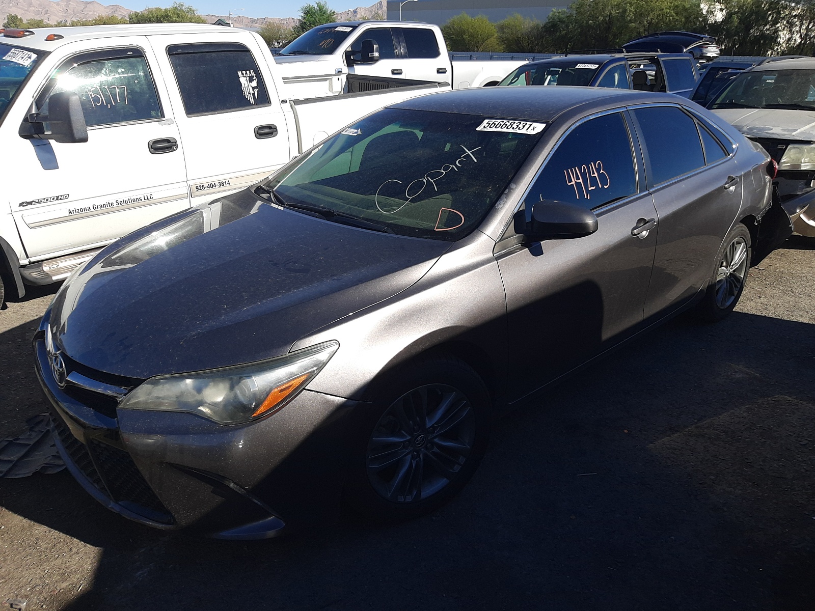 Photo 2 from auction – 2016 TOYOTA CAMRY LE with VIN 4T1BF1FK3GU180210
