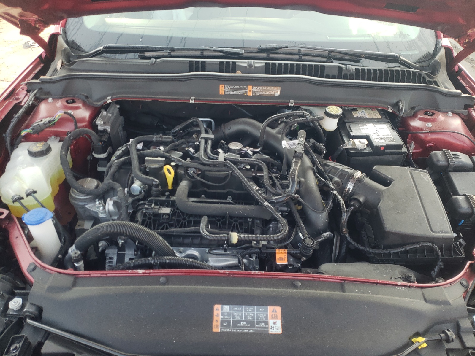 Photo 7 from auction – 2020 FORD FUSION SE with VIN 3FA6P0HD2LR258964