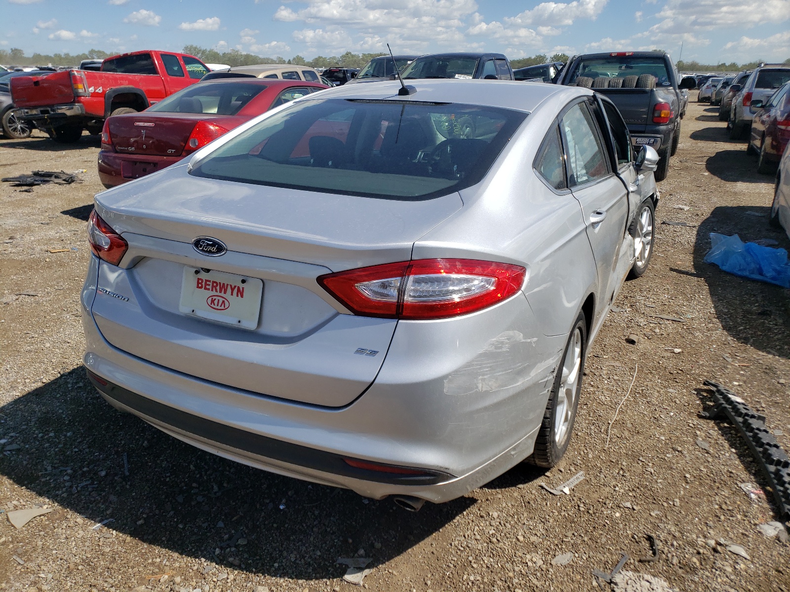 Photo 4 from auction – 2016 FORD FUSION SE with VIN 1FA6P0H70G5100562