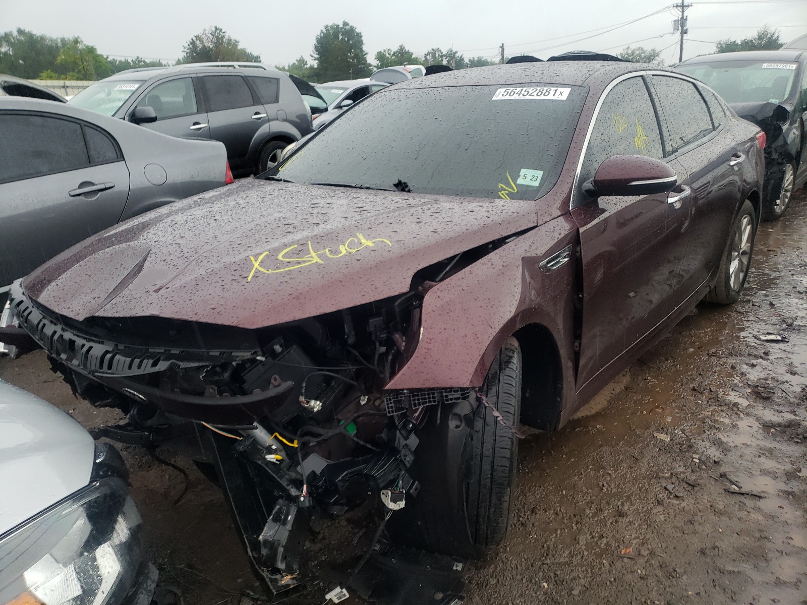 Photo 2 from auction – 2018 KIA OPTIMA EX with VIN 5XXGU4L39JG248411