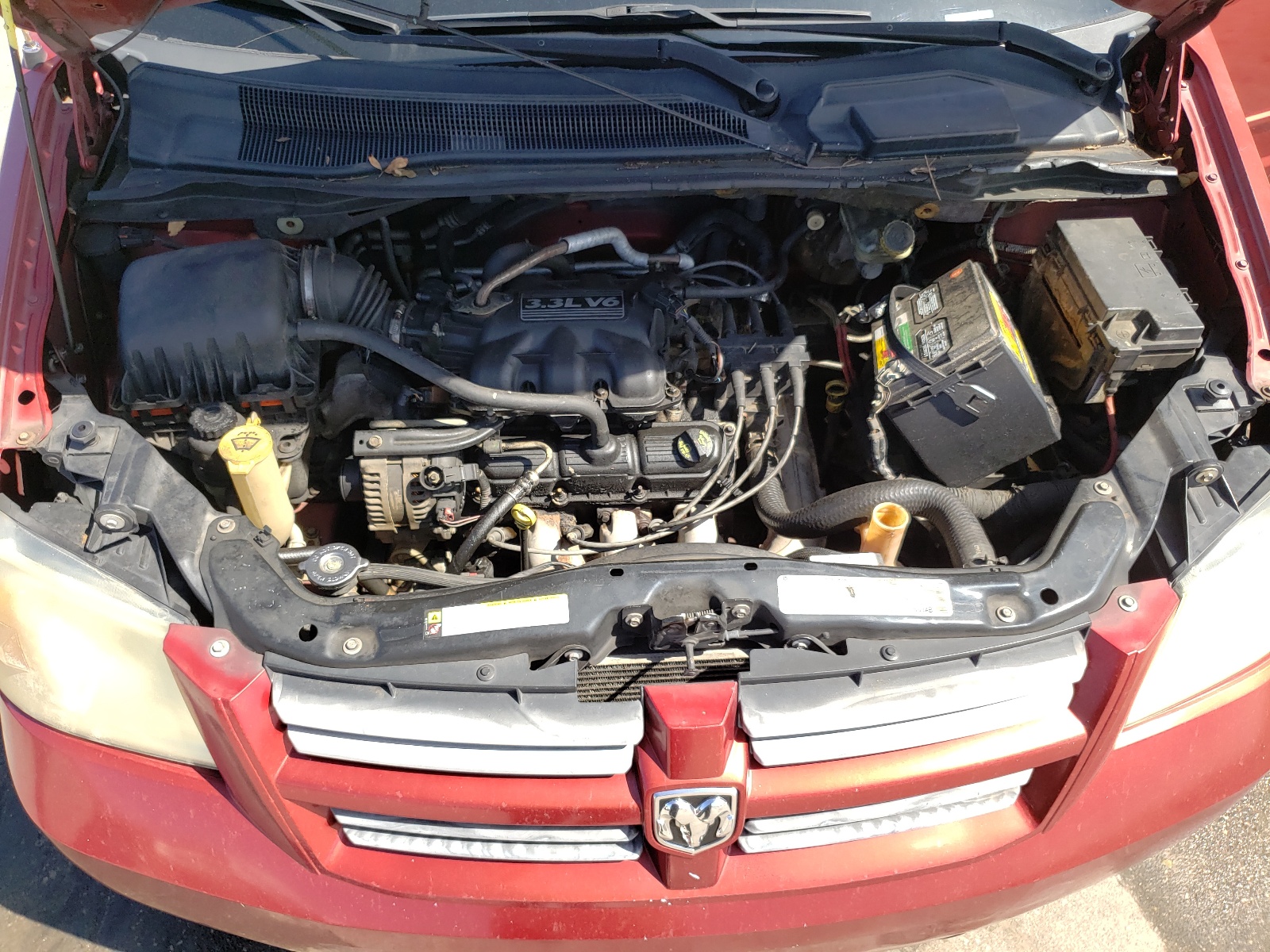Photo 7 from auction – 2009 DODGE GRAND CARA with VIN 2D8HN44E59R680287