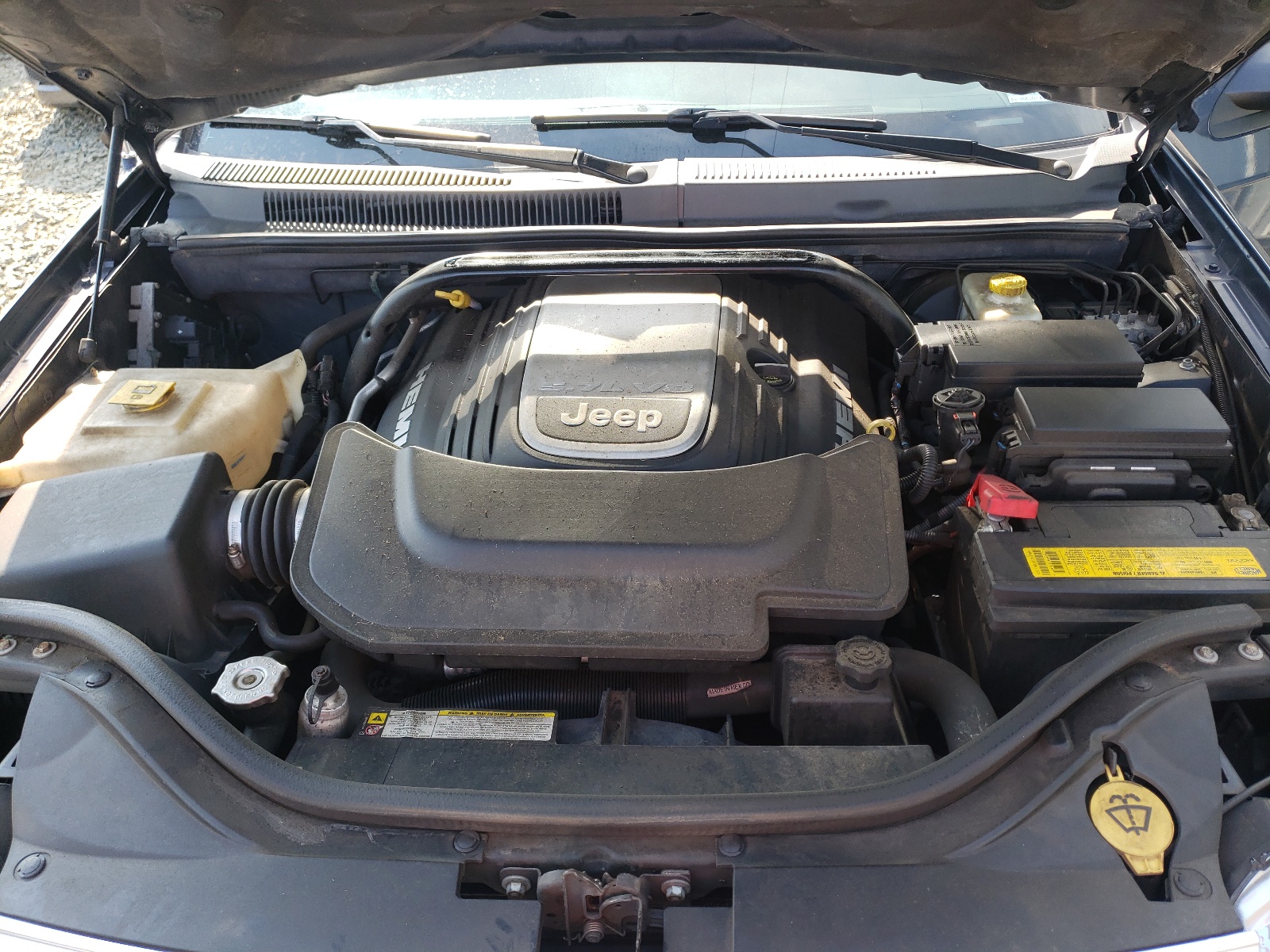 Photo 7 from auction – 2008 JEEP GRAND CHER with VIN 1J8HR58258C225352