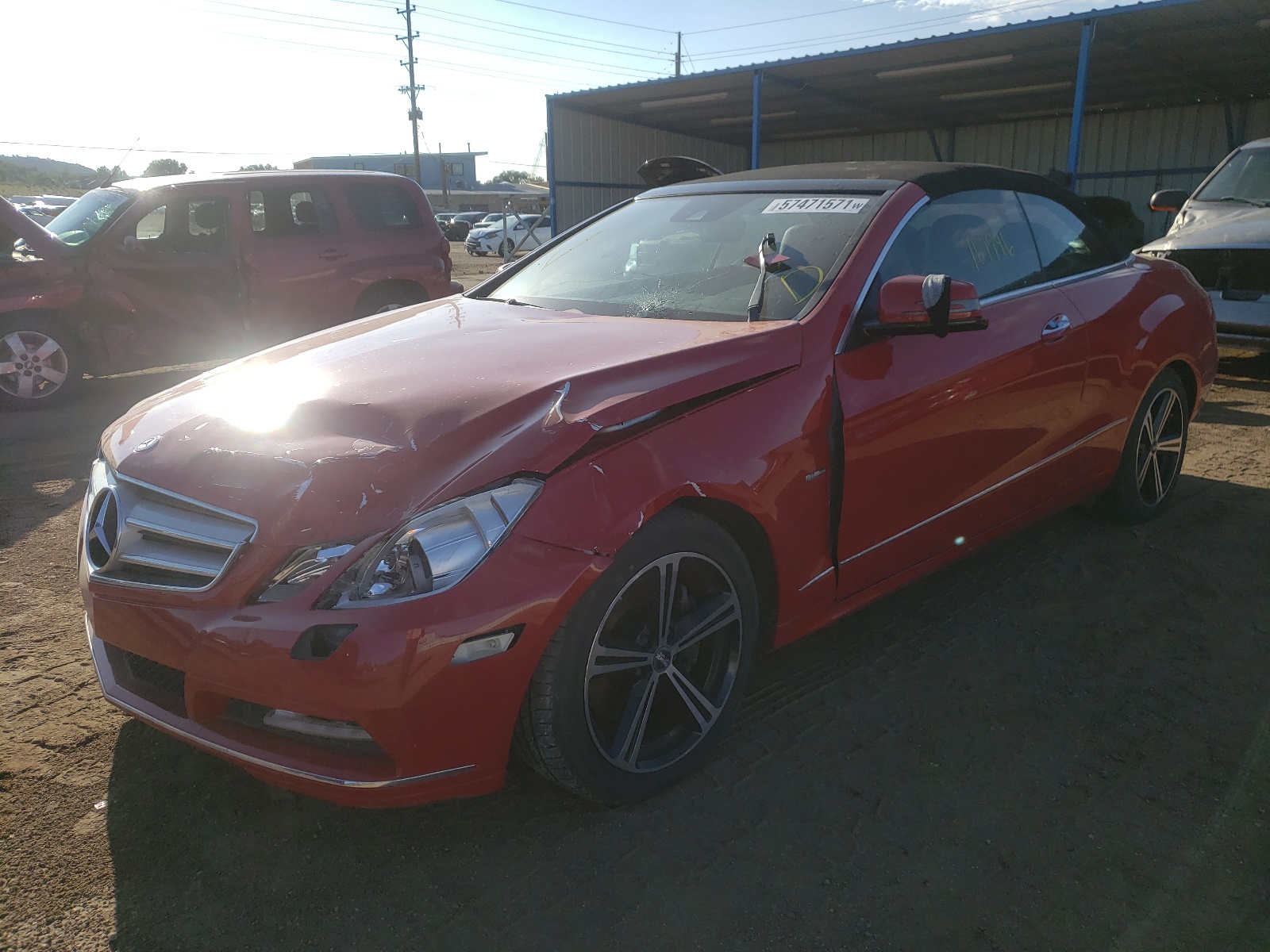 Photo 2 from auction – 2012 MERCEDES-BENZ E 350 with VIN WDDKK5KF5CF157550