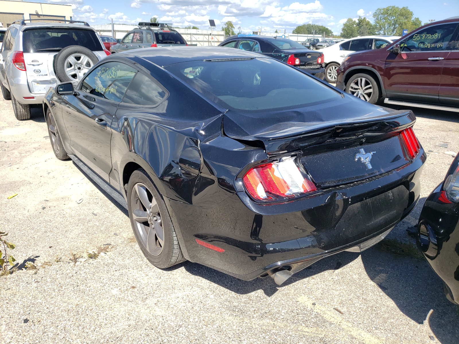 Photo 3 from auction – 2015 FORD MUSTANG with VIN 1FA6P8AM9F5427183