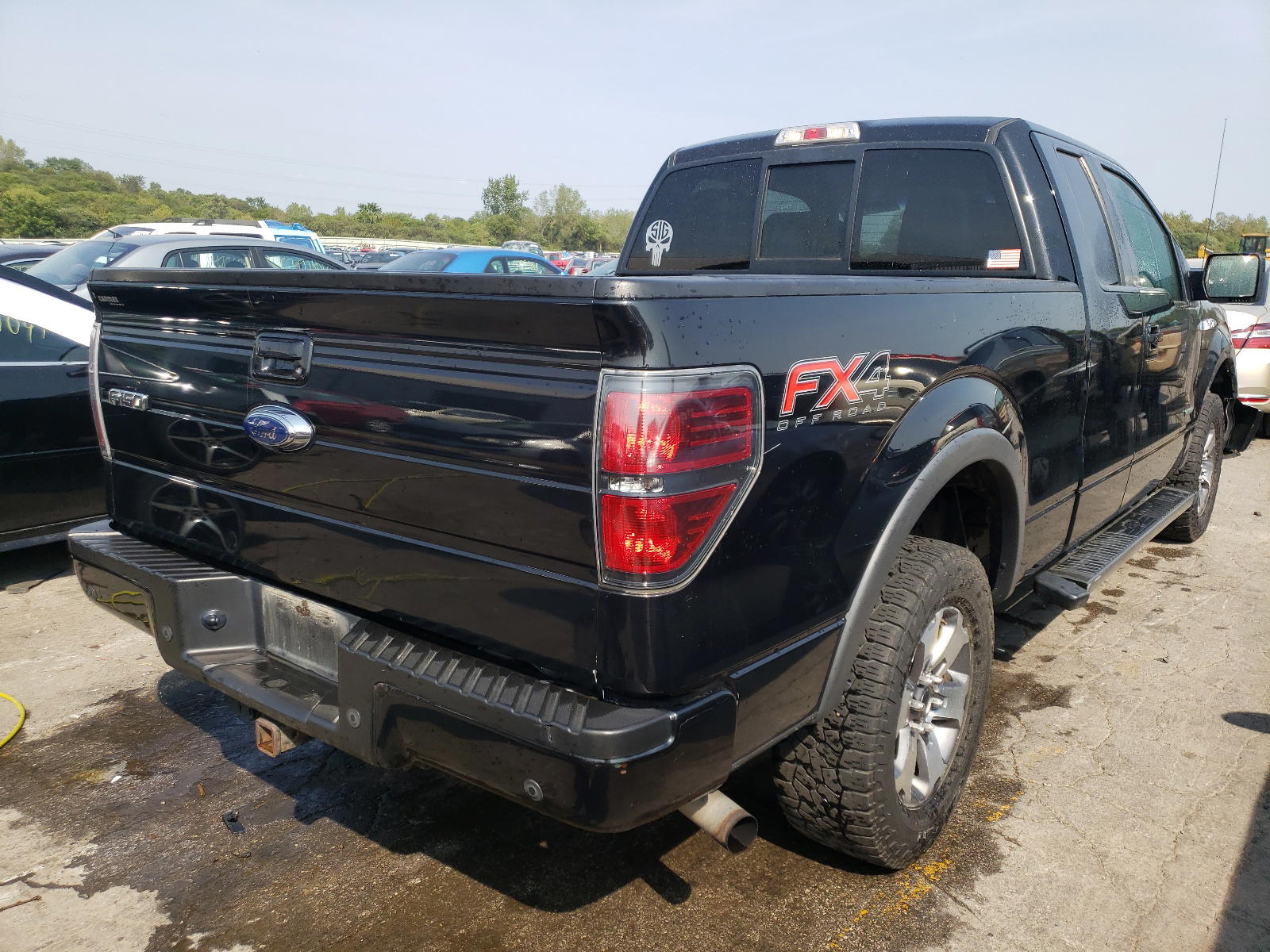 Photo 4 from auction – 2012 FORD F150 SUPER with VIN 1FTFX1ET1CFC93441